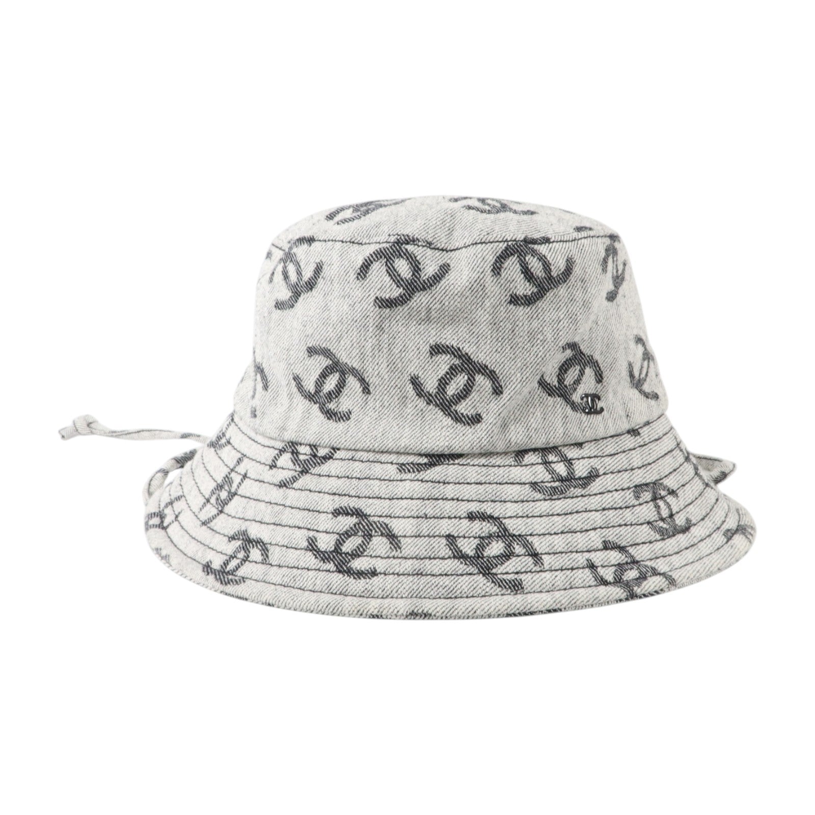CHANEL 牛仔布料Bucket Hat帽子