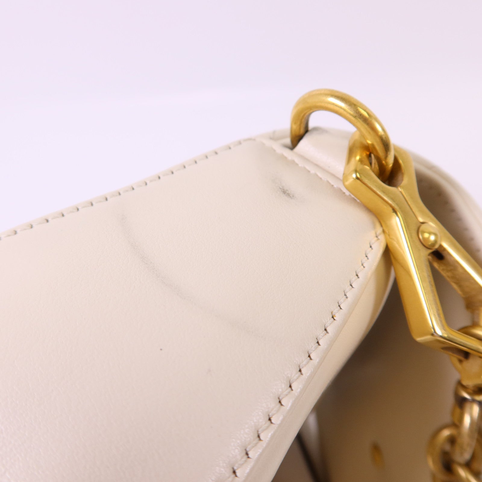 GUCCI 【激減優惠】牛皮皮革GG Marmont 2 Way Shoulder Bag金扣手挽肩背兩用袋