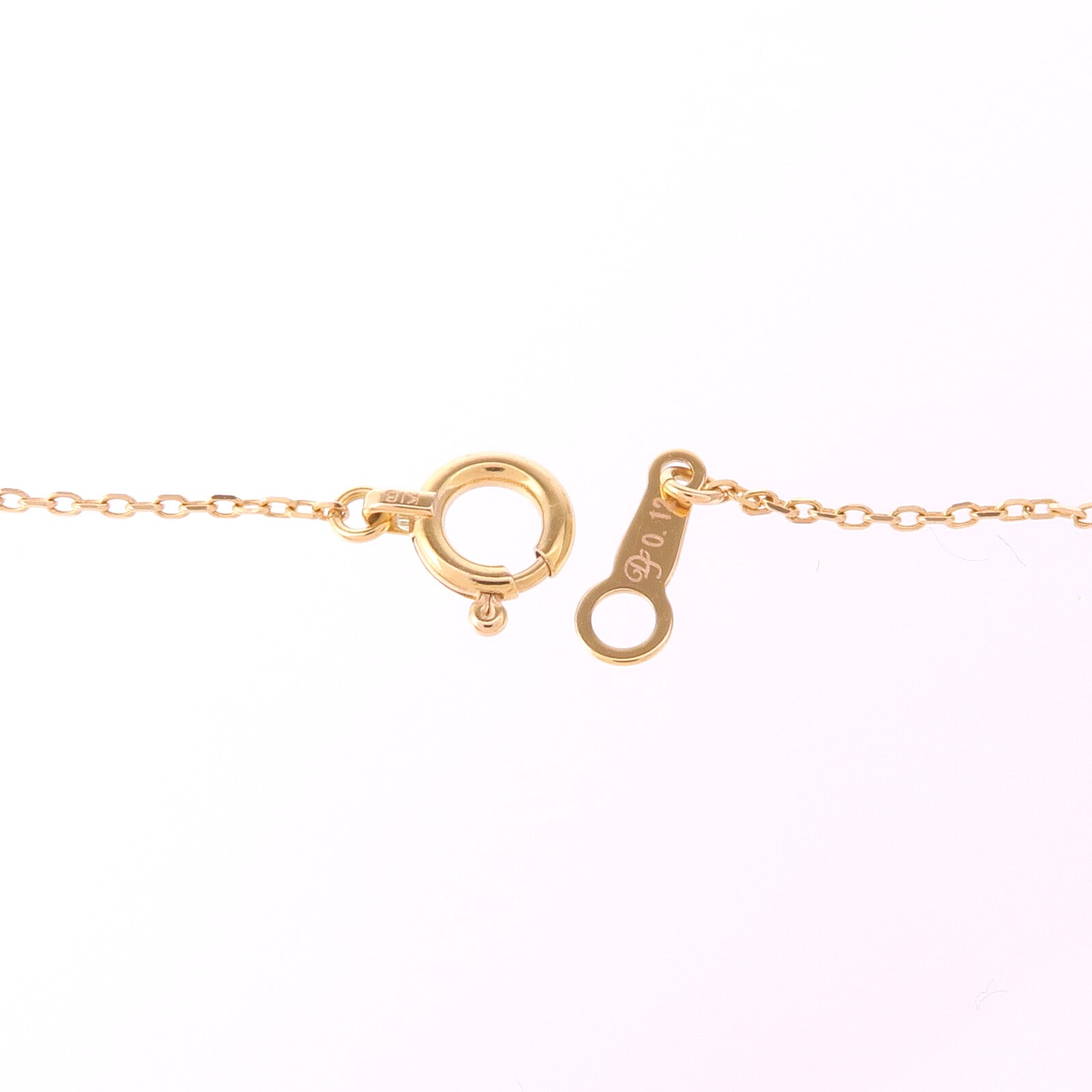 JEWELRY 18K黃金Diamond Necklace鑽石項鍊