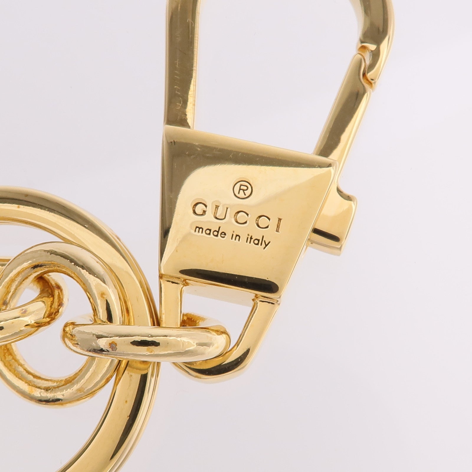 GUCCI 黃銅Key Ring鑰匙圈