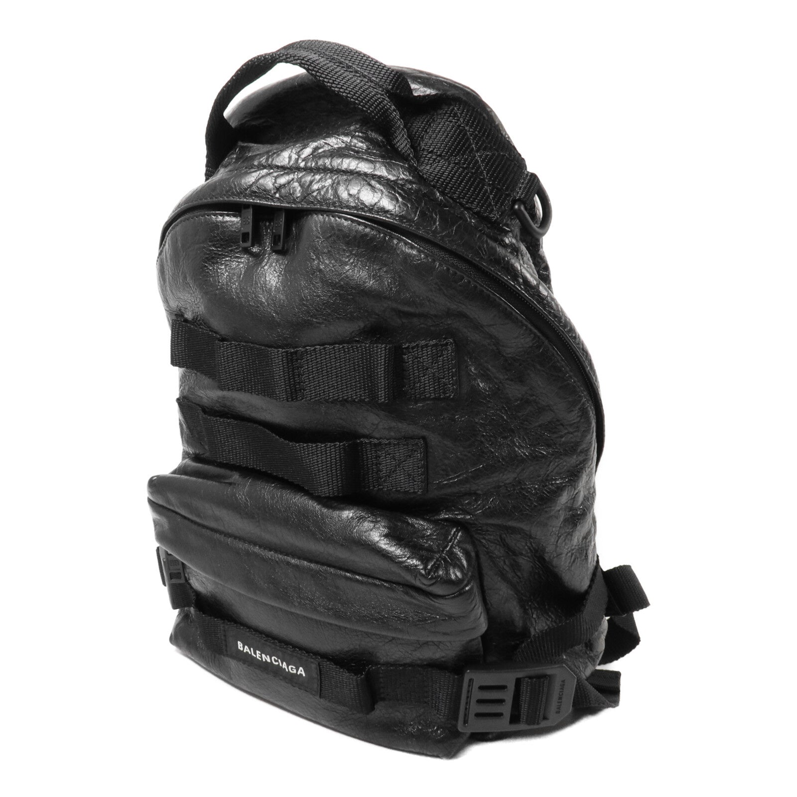 BALENCIAGA 羊皮皮革Army Backpack背包