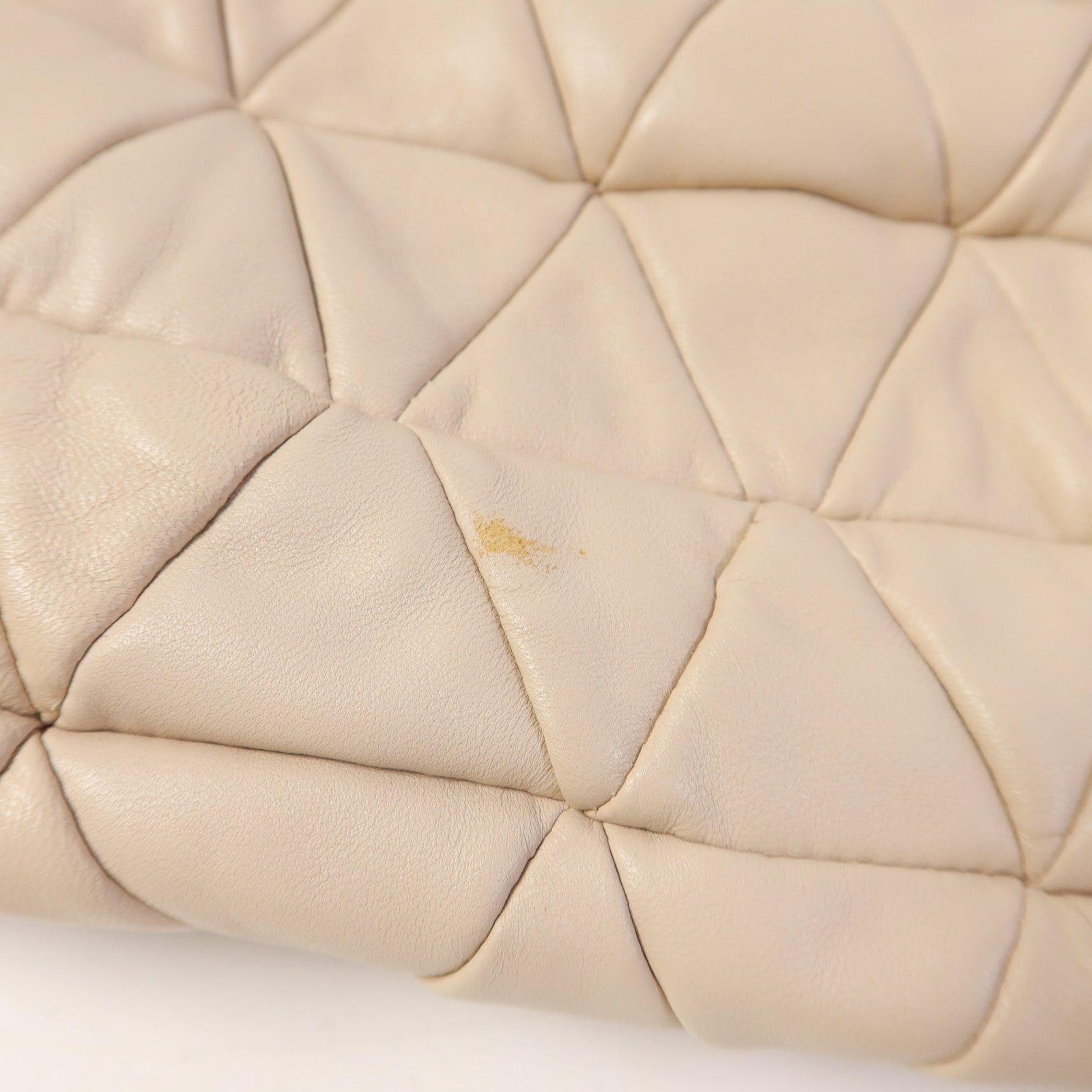 Miu Miu 羊皮皮革2 Way Shoulder Bag金扣手挽肩背兩用袋