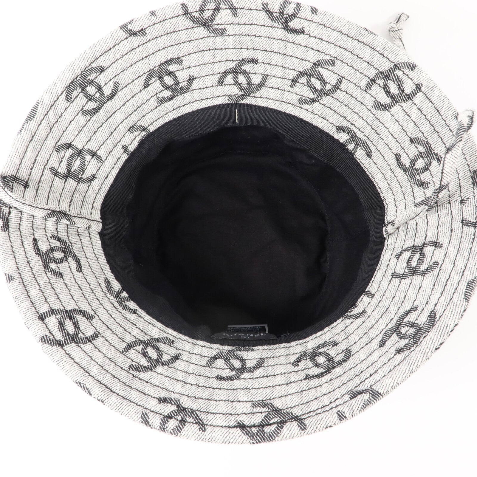 CHANEL 牛仔布料Bucket Hat帽子