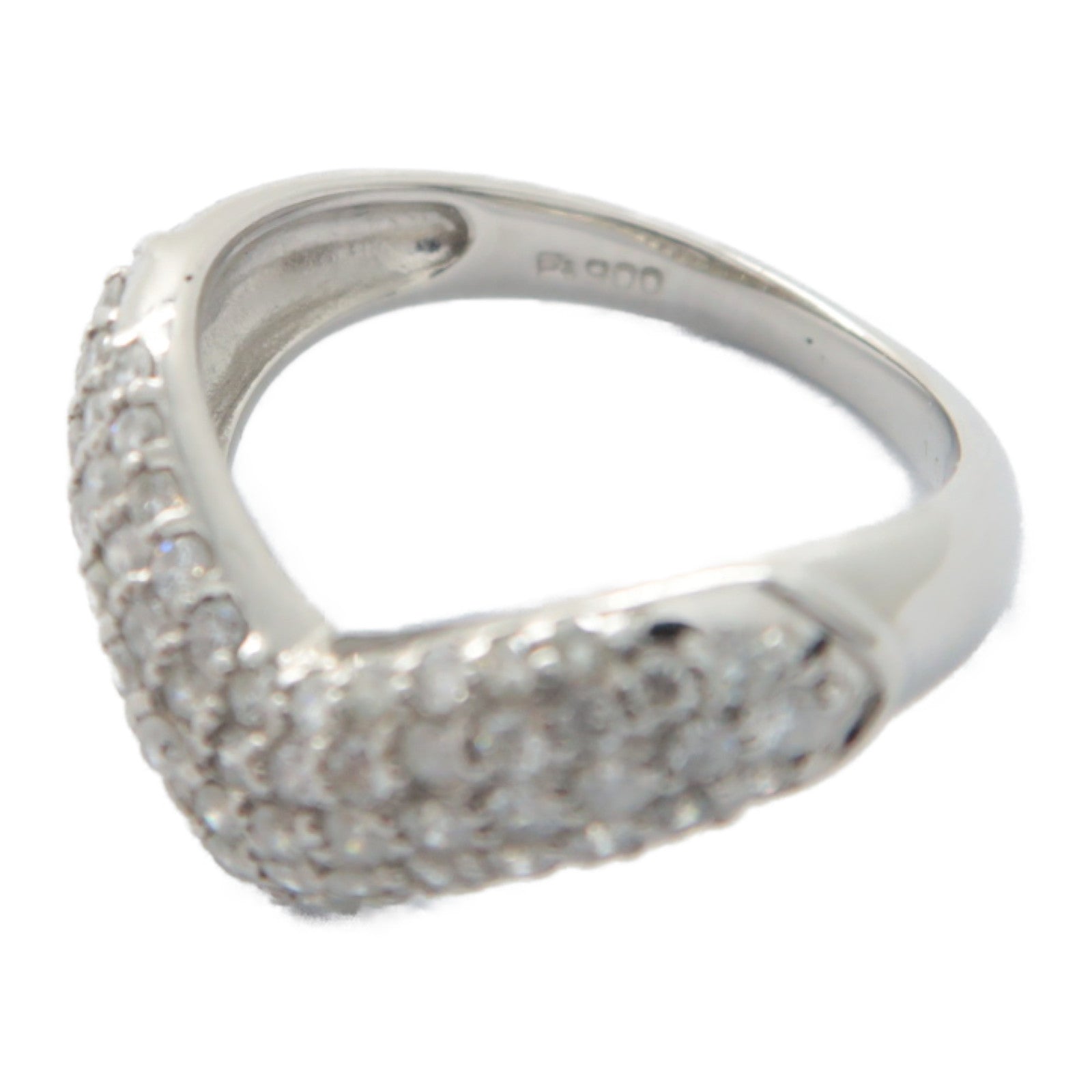 JEWELRY **【激減優惠】PT900鉑金Diamond Ring 1.00ct鑽石戒指US#6.5