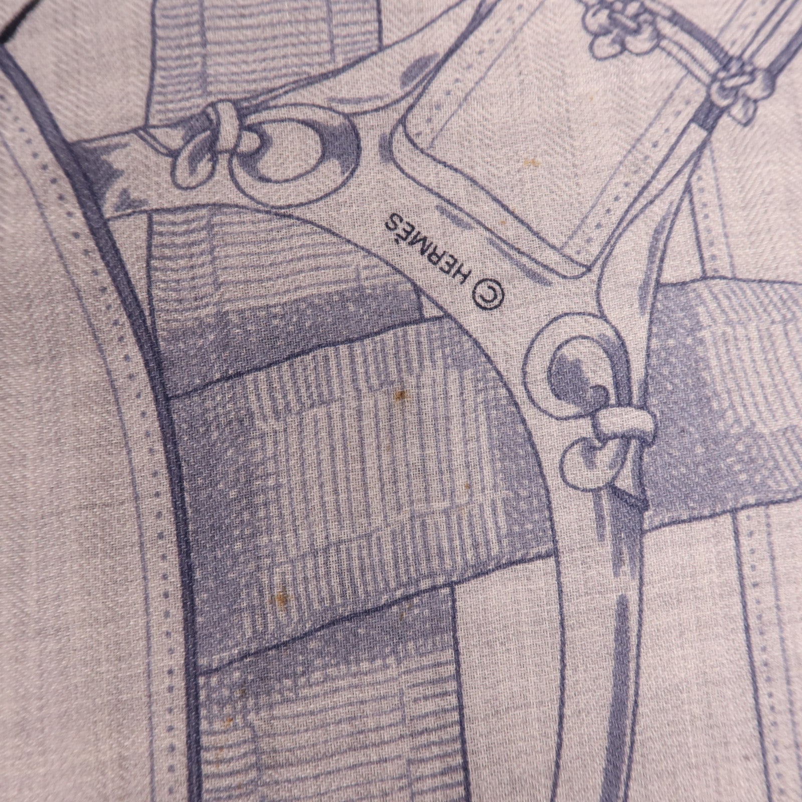 HERMES 羊絨/絲質Scarf圍巾