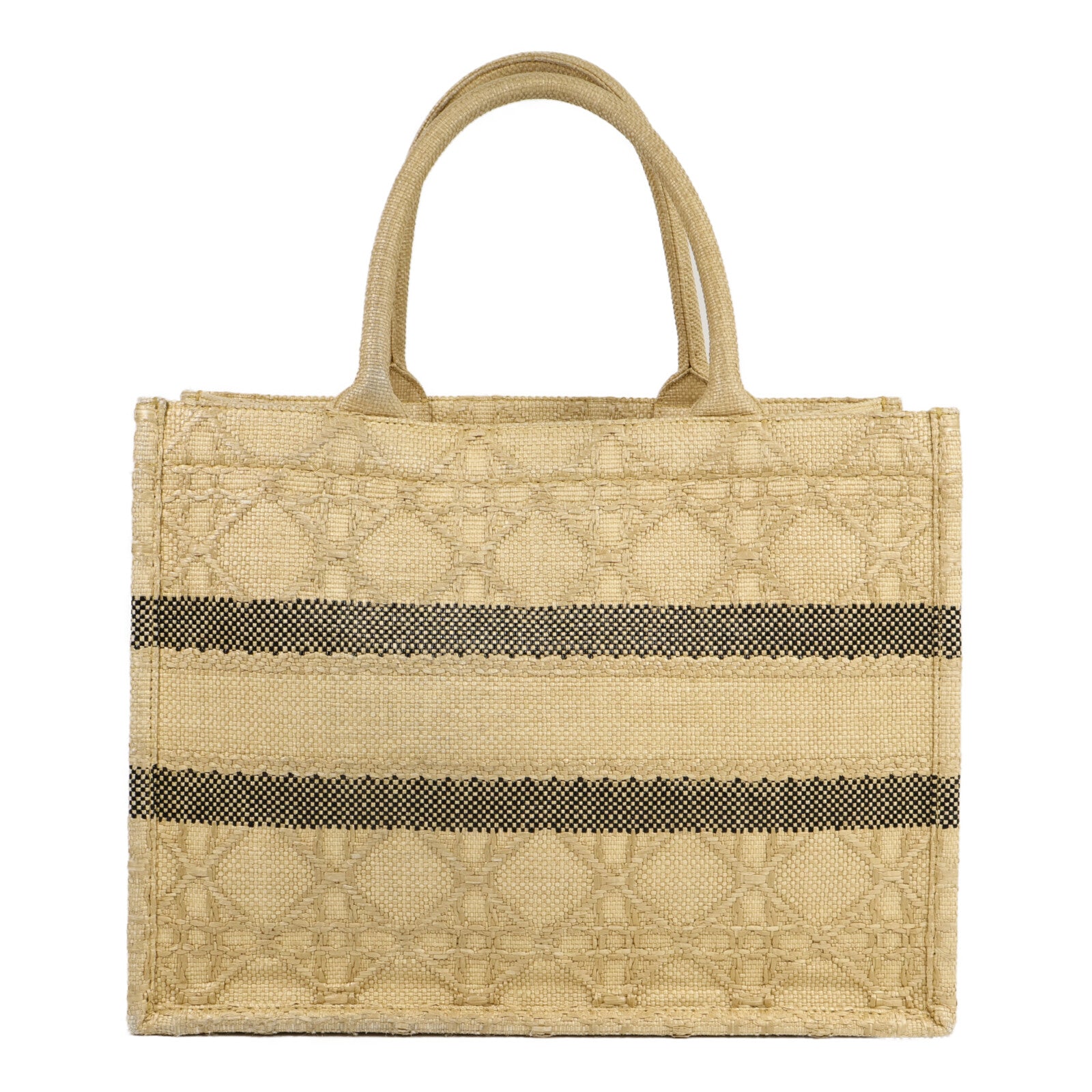 Dior 藤料Book Tote Medium手挽袋