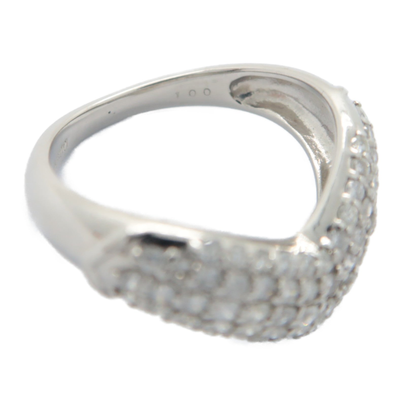 JEWELRY **【激減優惠】PT900鉑金Diamond Ring 1.00ct鑽石戒指US#6.5