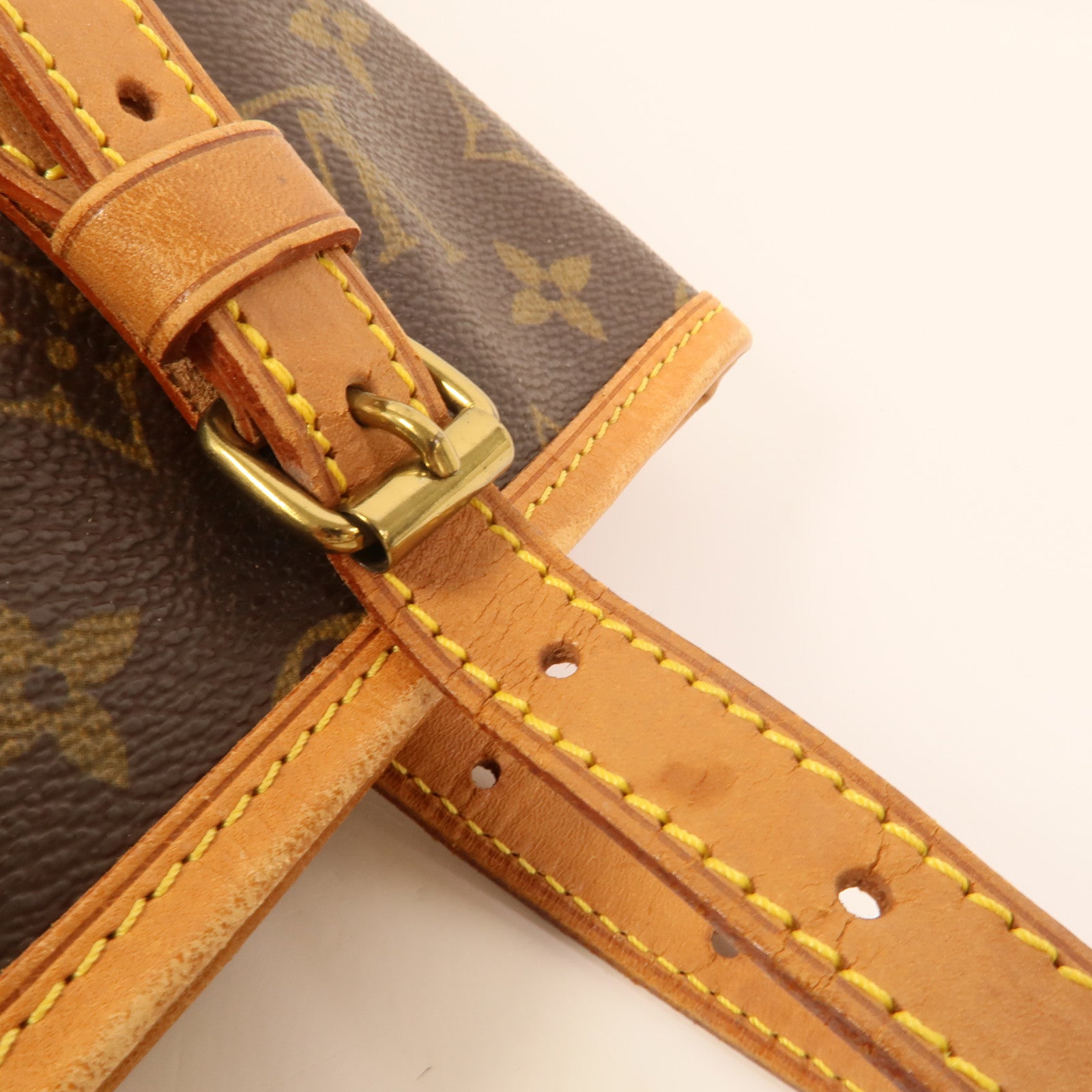 LOUIS VUITTON Monogram Bucket PM金扣手挽袋