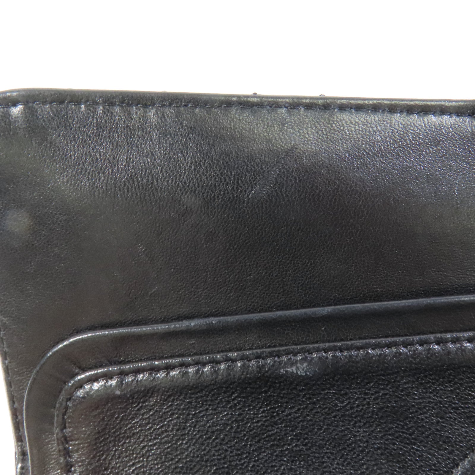 CHANEL 漆皮皮革Classic 25銀扣鏈帶肩背袋