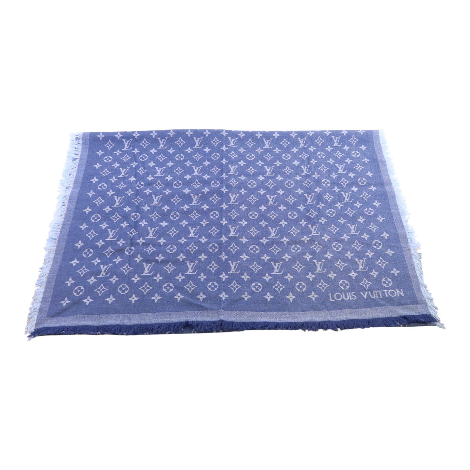 LOUIS VUITTON 棉質Essential Scarf圍巾