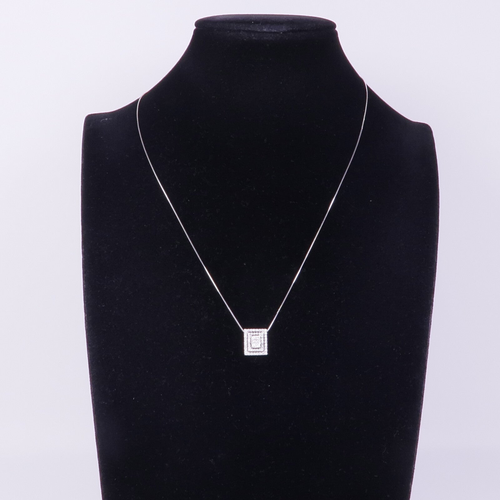 JEWELRY 18K白金Diamond Necklace鑽石項鍊