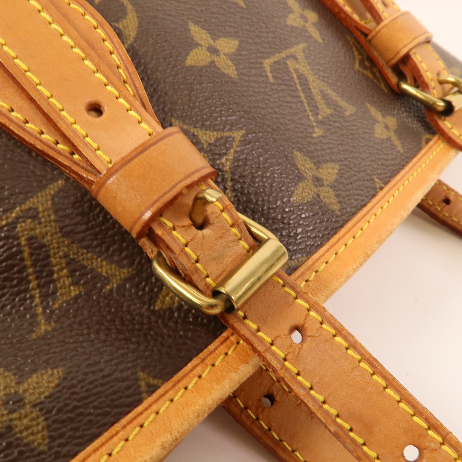LOUIS VUITTON Monogram Bucket PM金扣手挽袋