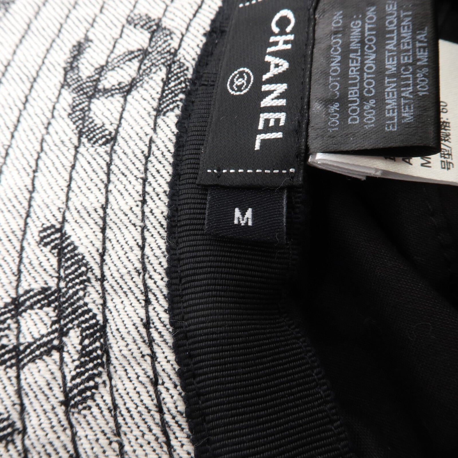 CHANEL 牛仔布料Bucket Hat帽子