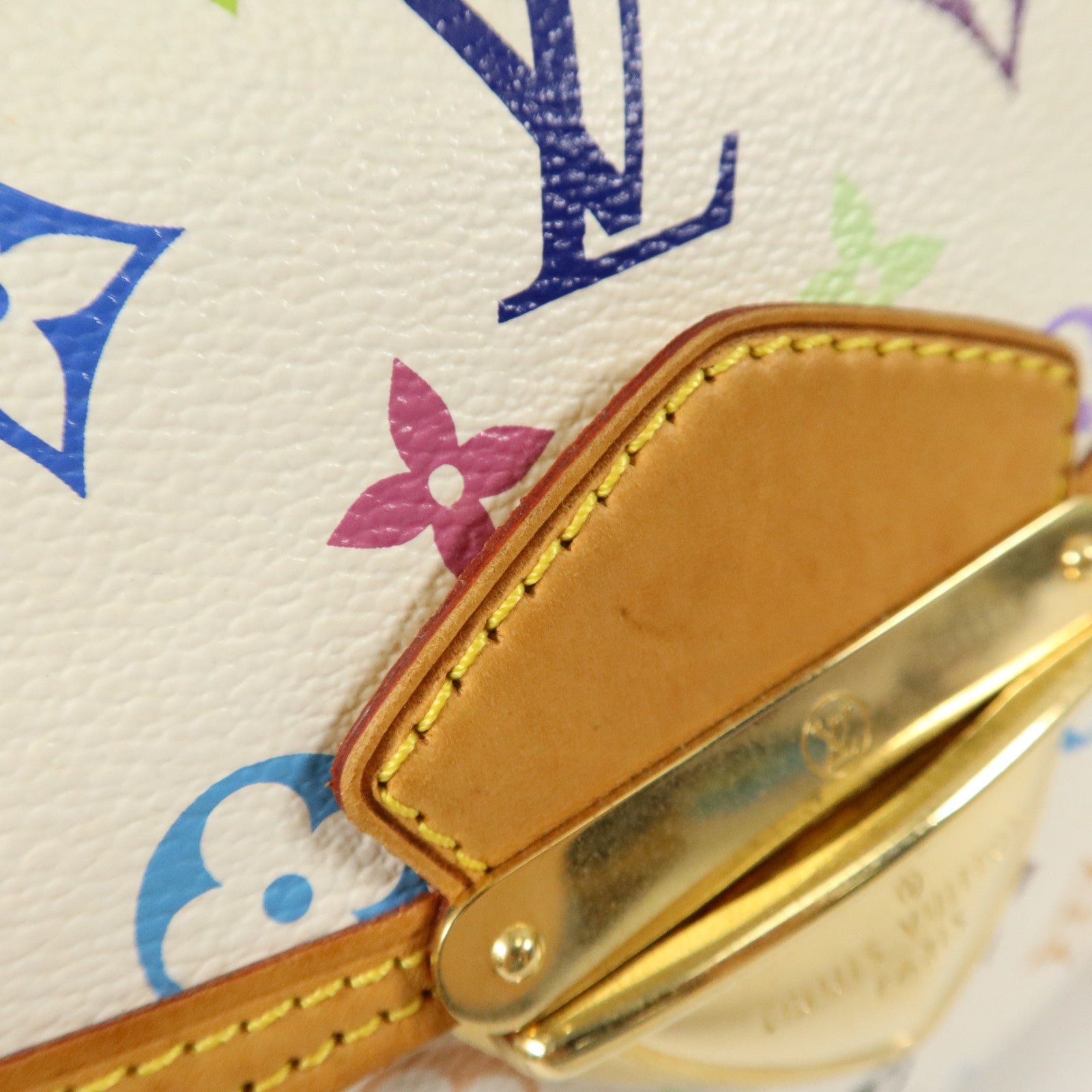 LOUIS VUITTON Monogram Multi Beverly MM金扣肩背袋