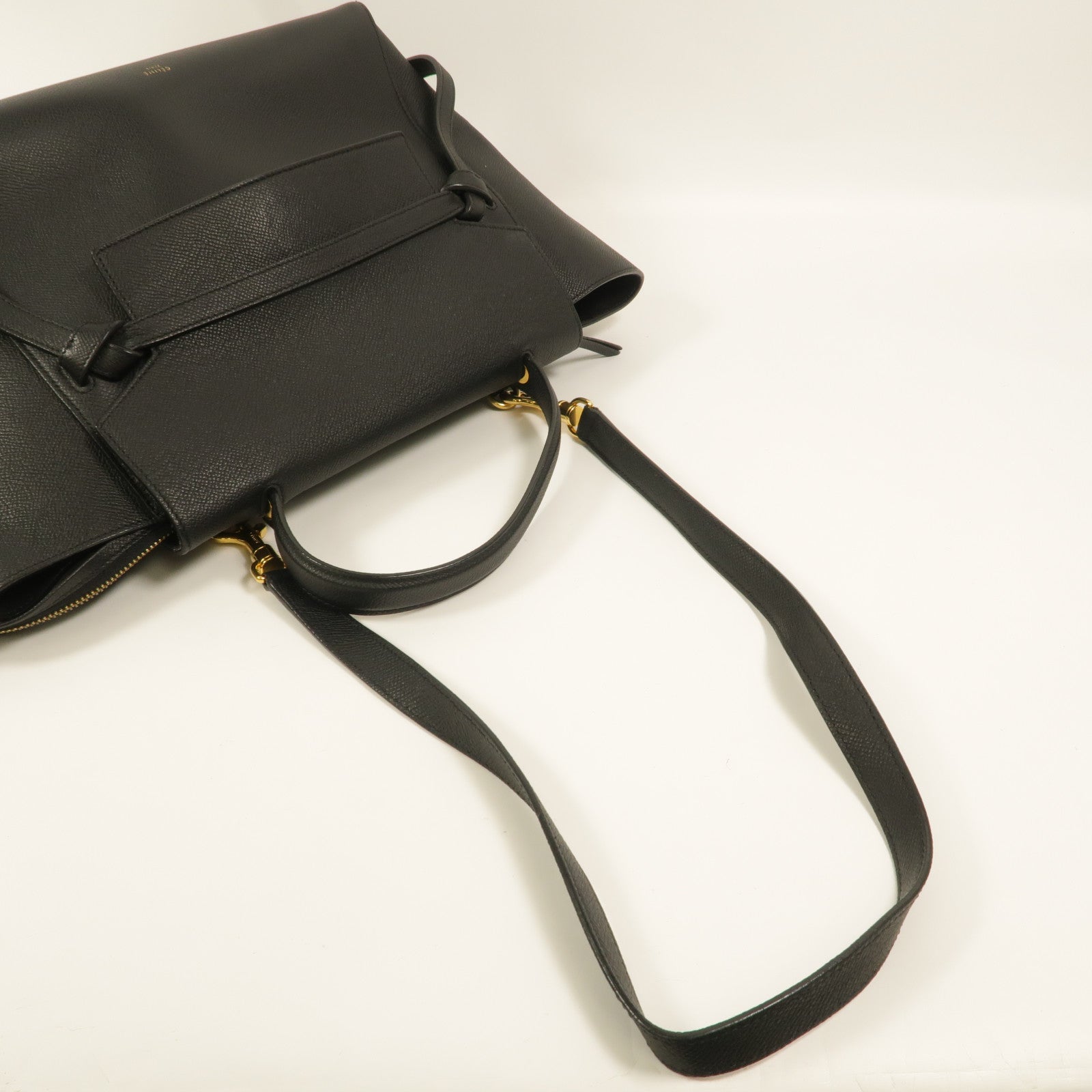 CELINE 牛皮皮革Mini Belt手挽肩背兩用袋