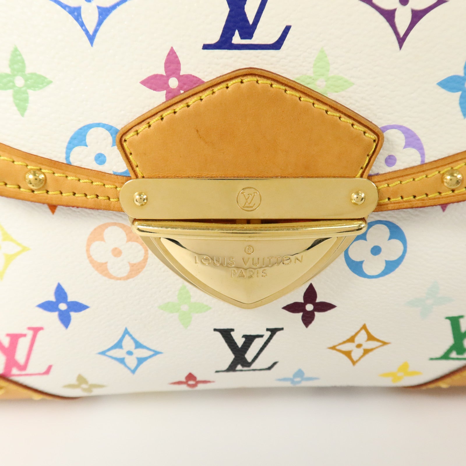 LOUIS VUITTON Monogram Multi Beverly MM金扣肩背袋