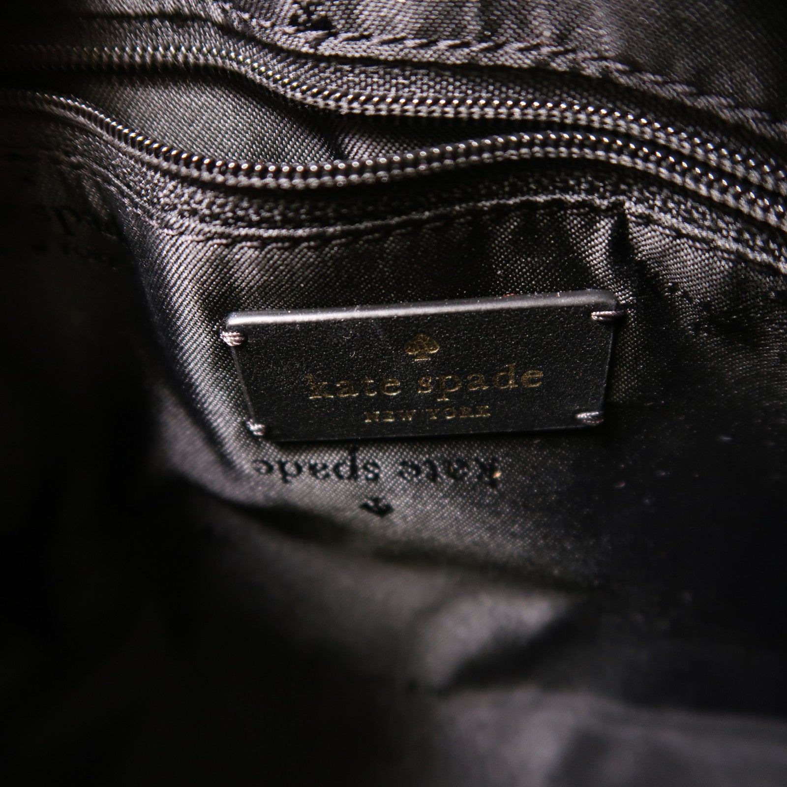 Kate Spade 牛皮皮革Chain Shoulder金扣鏈帶肩背袋