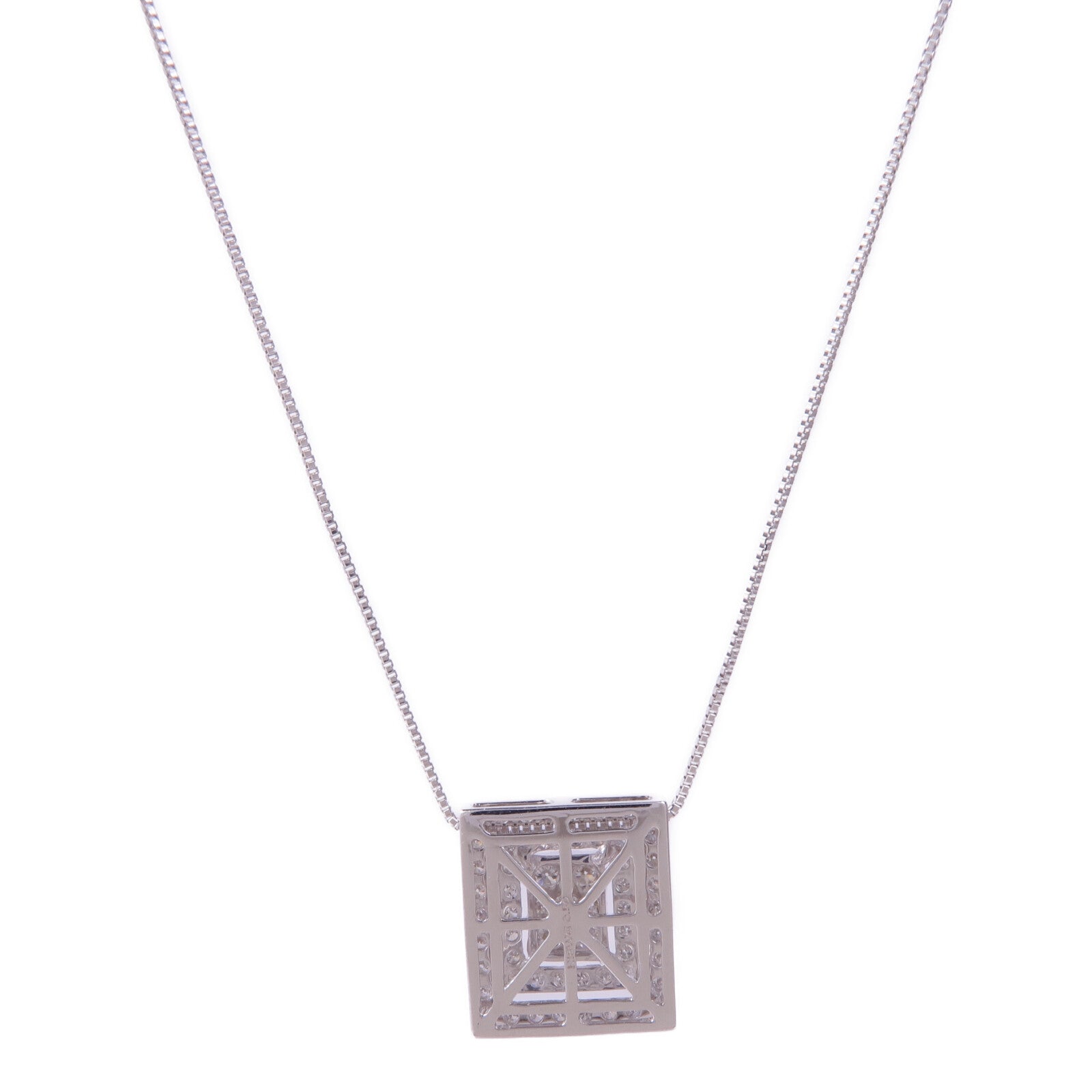JEWELRY 18K白金Diamond Necklace鑽石項鍊