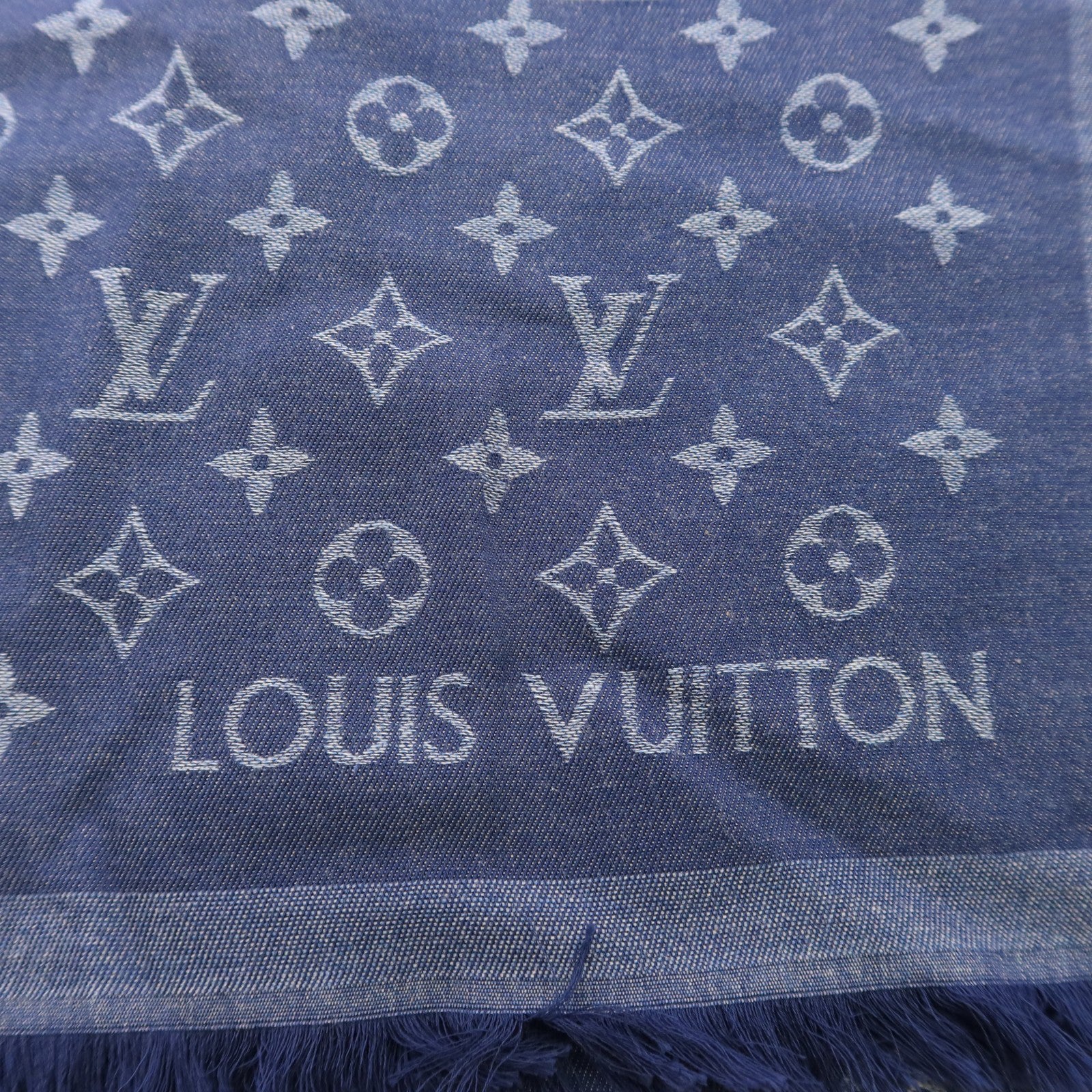 LOUIS VUITTON 棉質Essential Scarf圍巾