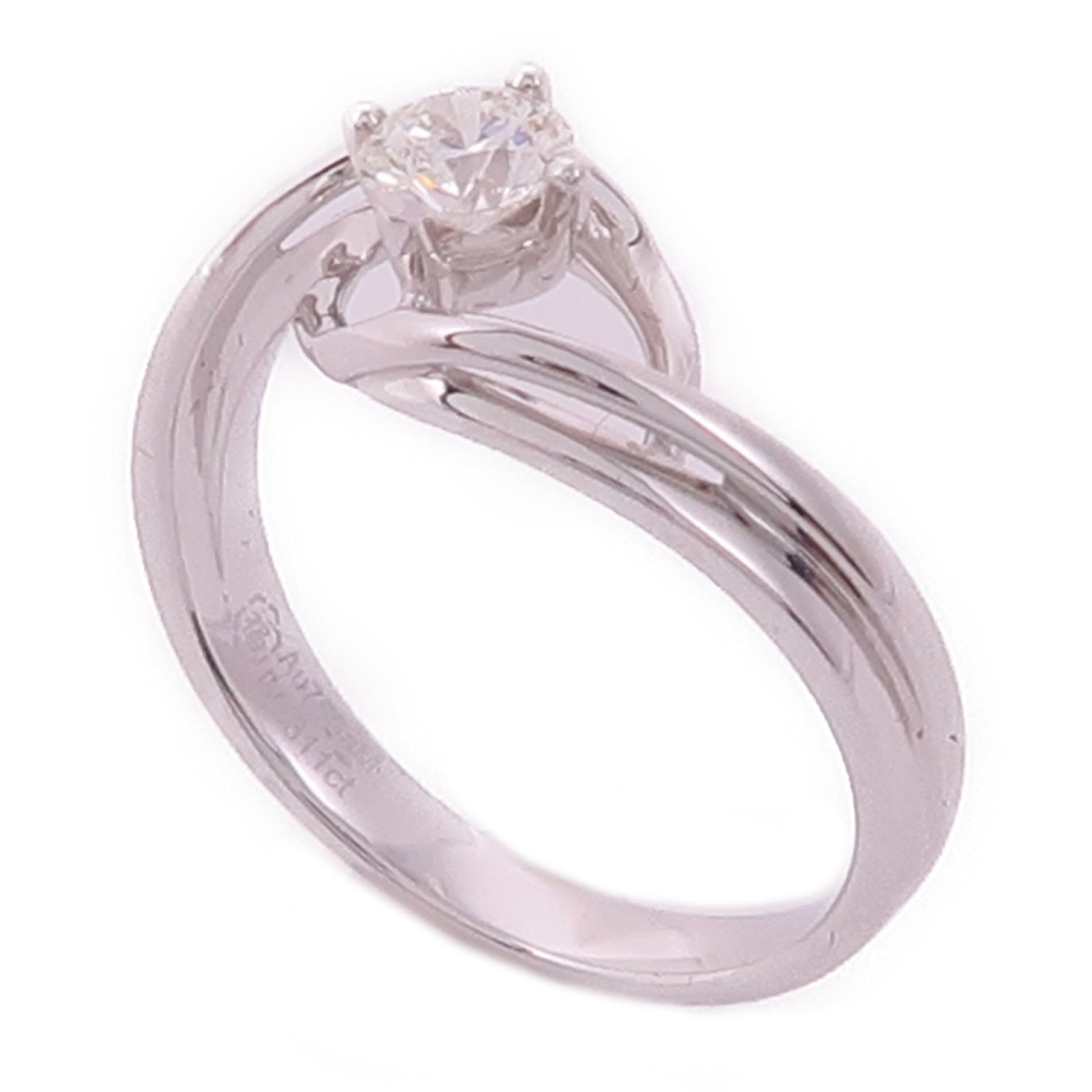 JEWELRY 18K白金Diamond Ring鑽石戒指US#5
