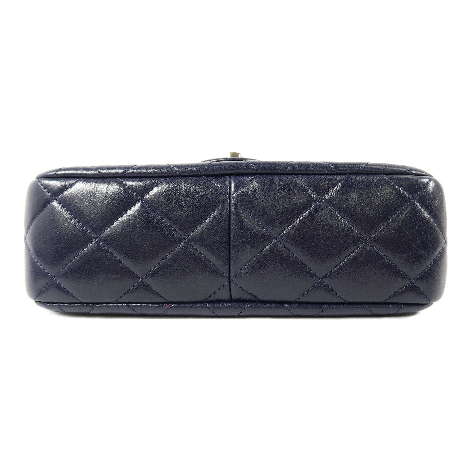 CHANEL Python/羊皮皮革Classic Frame Flap Bag鏈帶肩背袋