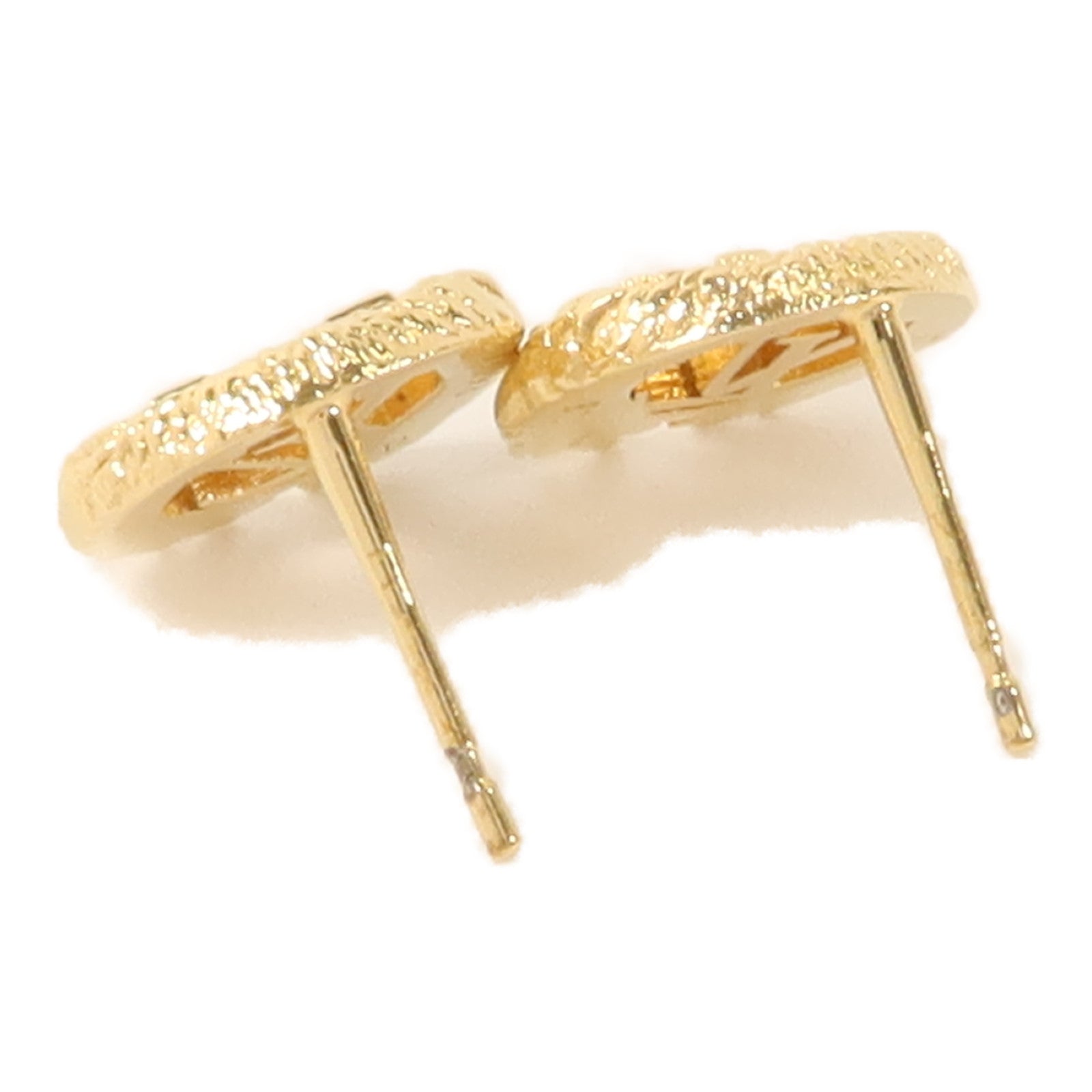 LOUIS VUITTON 金屬Pierced Earring耳環