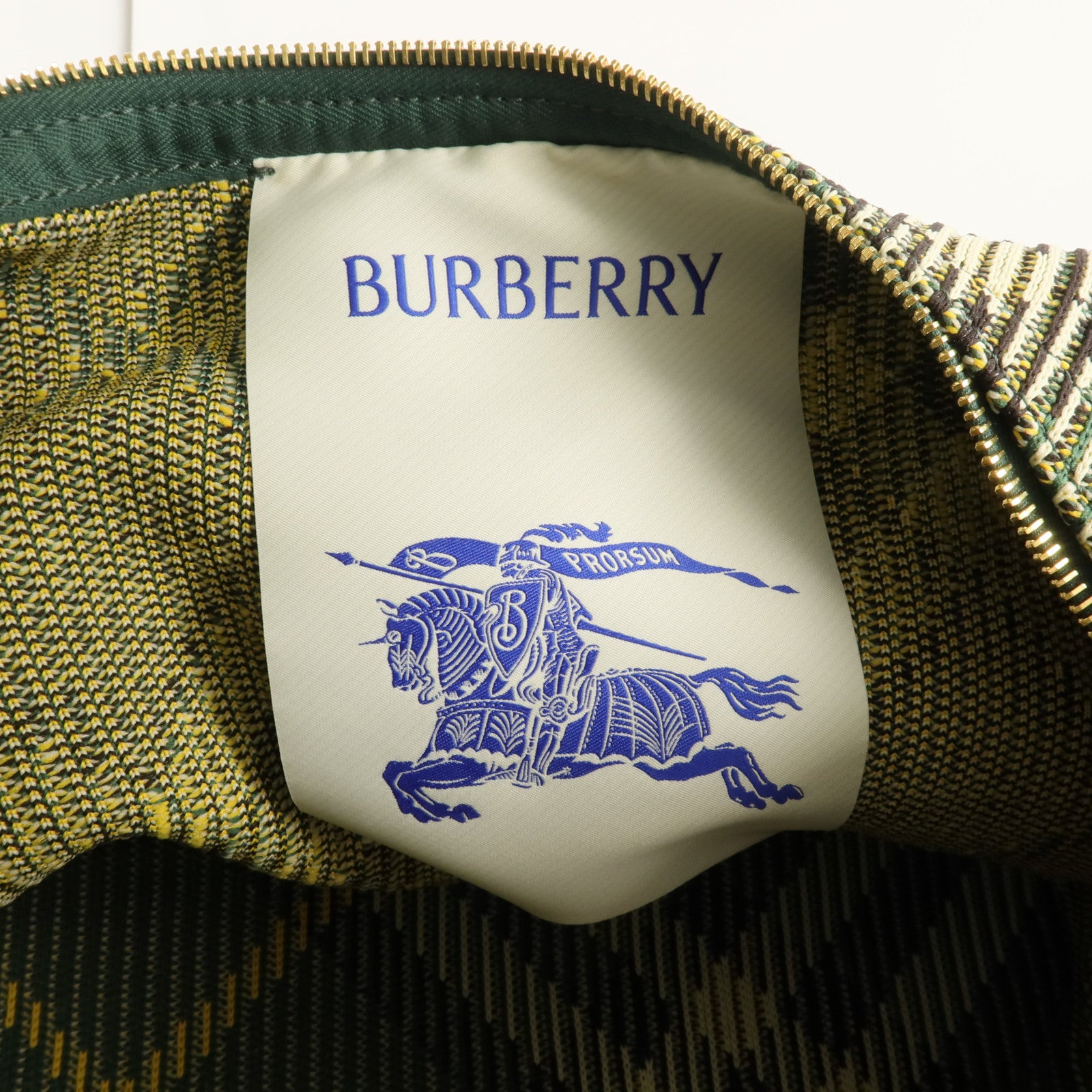 BURBERRY 帆布Duffle Bag Medium金扣手挽袋