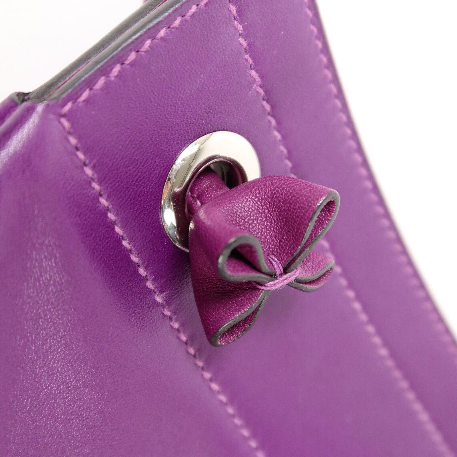 HERMES Swift皮革Aline肩背袋Anemone