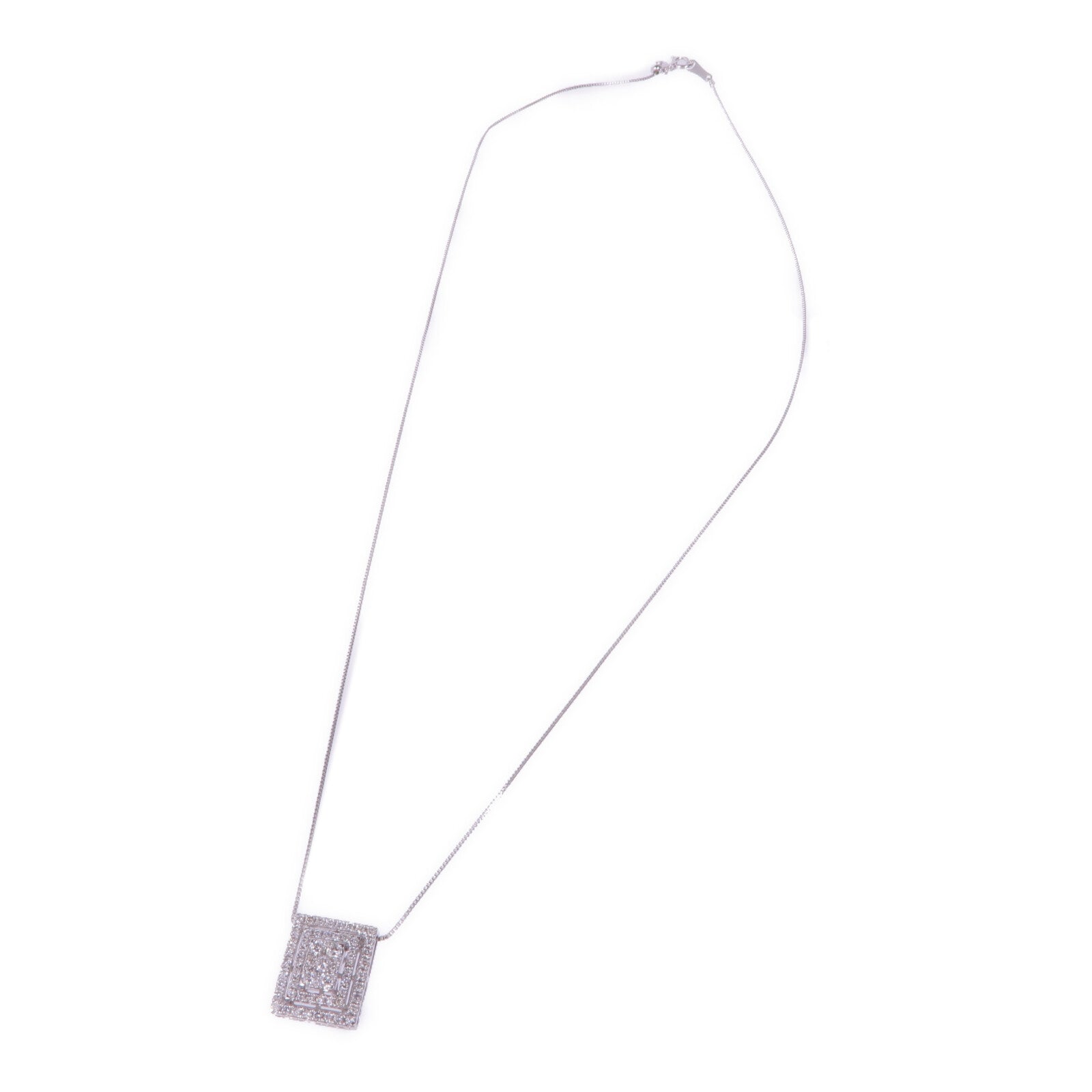 JEWELRY 18K白金Diamond Necklace鑽石項鍊