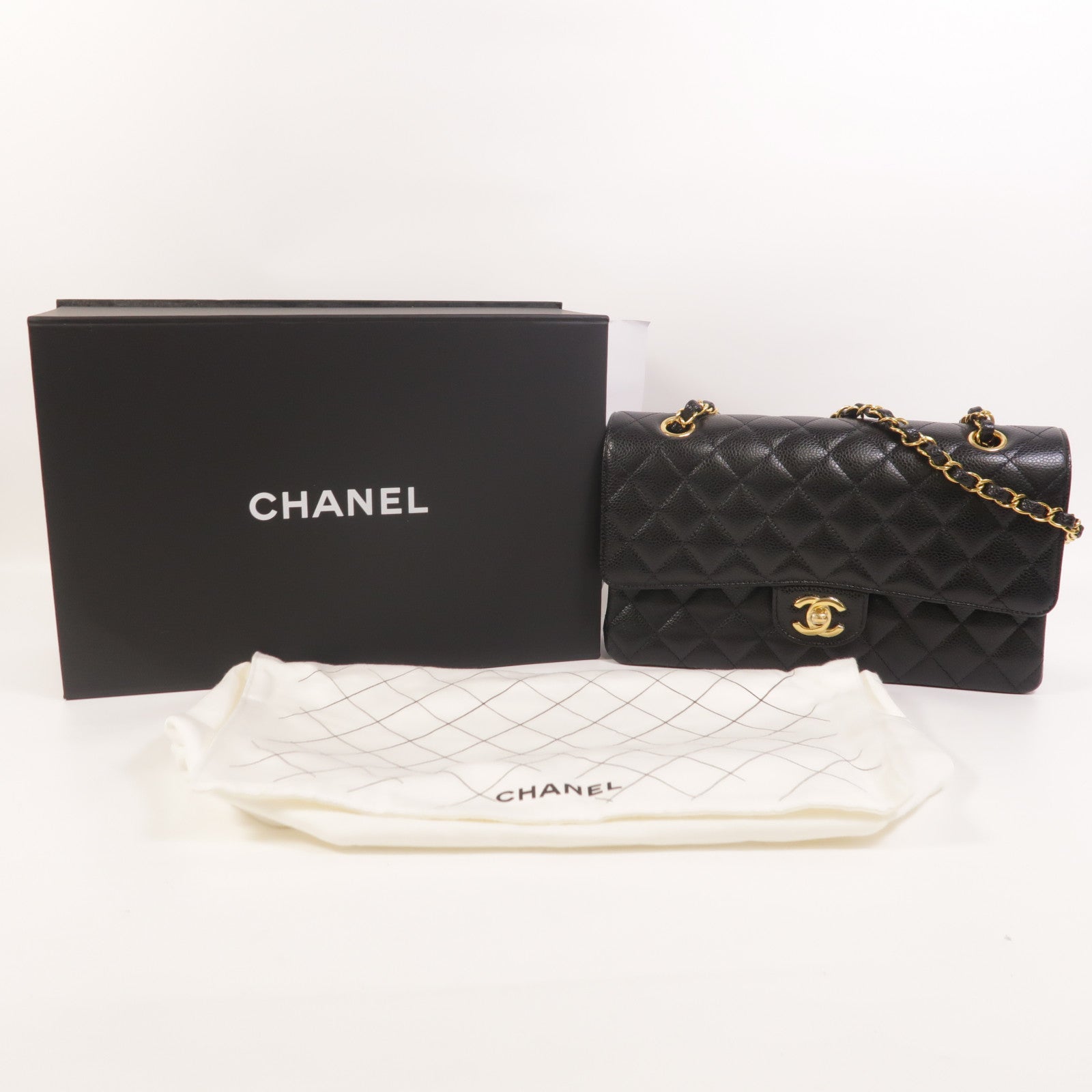 CHANEL 牛皮皮革Classic 25鏈帶肩背袋