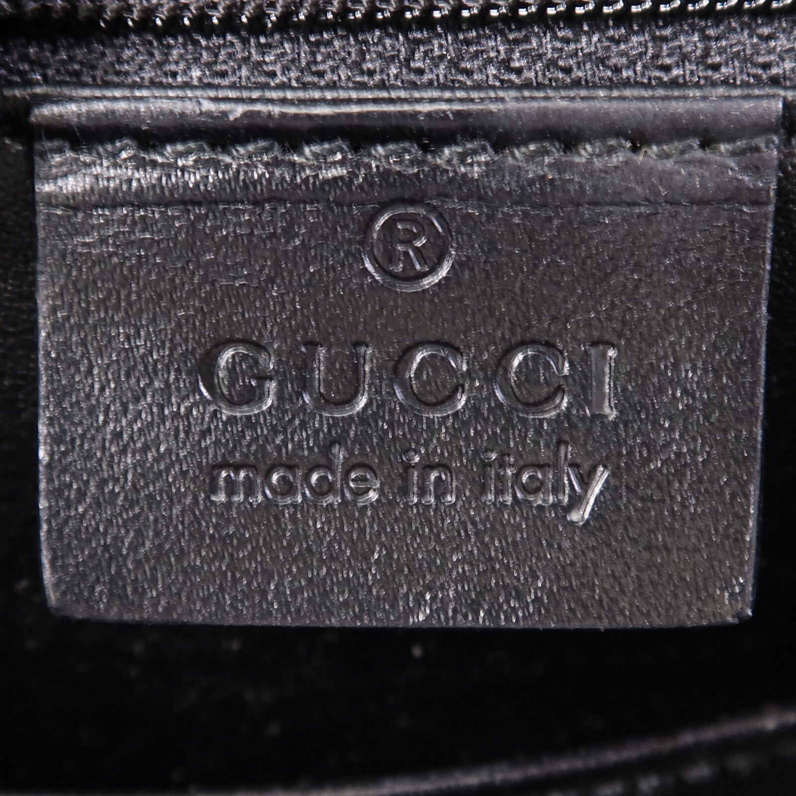 GUCCI 馬毛/牛皮皮革Vintage Bamboo手挽袋