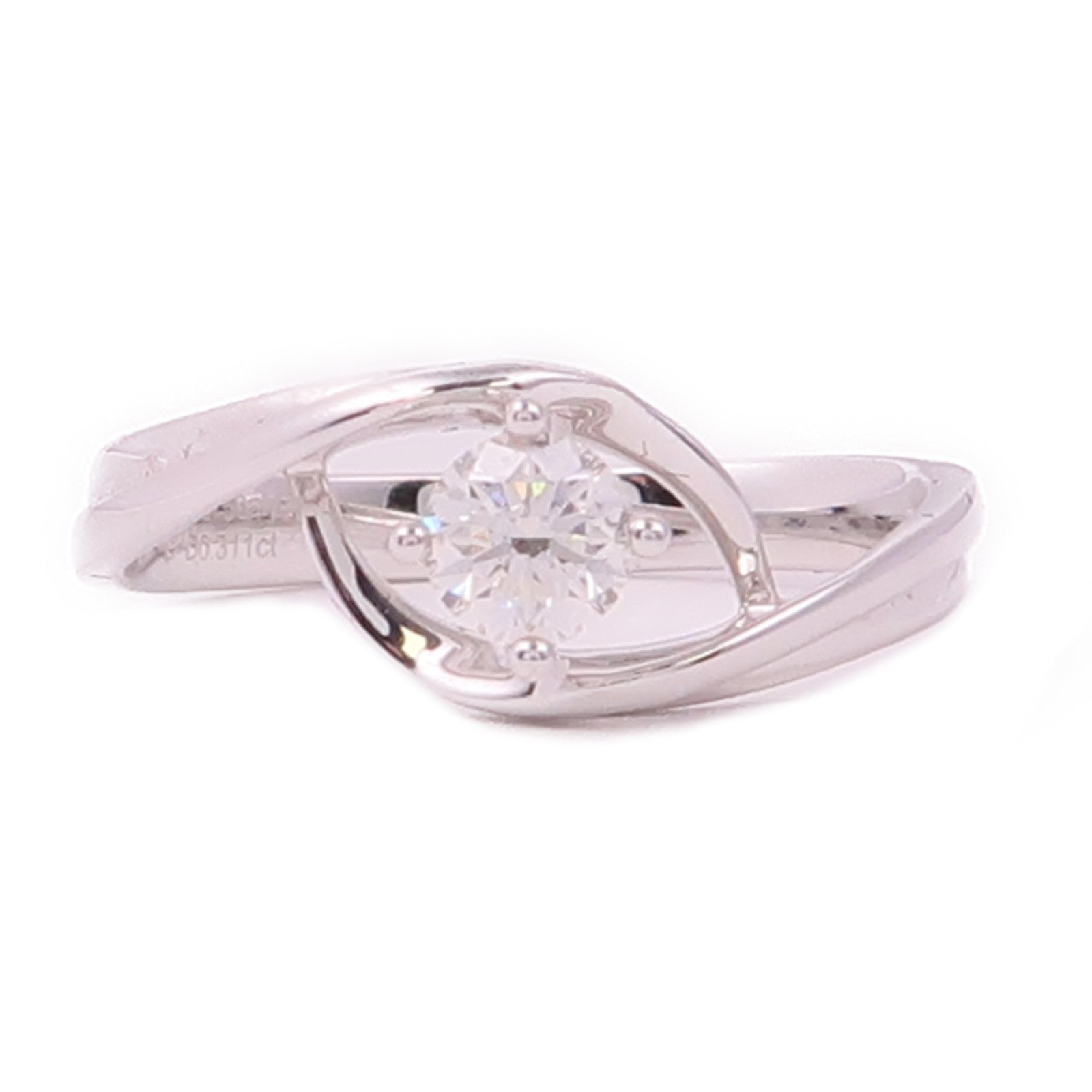 JEWELRY 18K白金Diamond Ring鑽石戒指US#5
