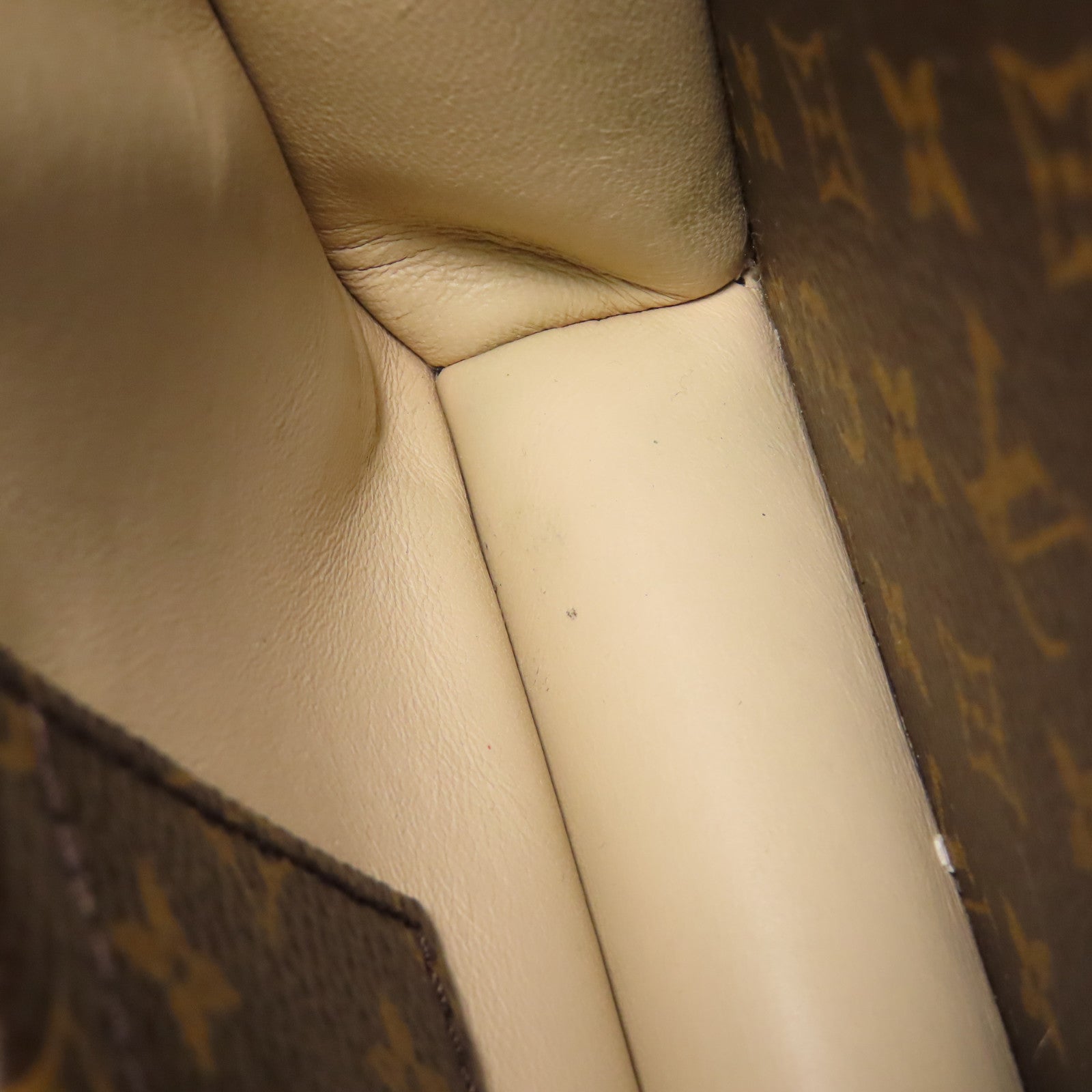 LOUIS VUITTON Monogram Reverse Trunk Clutch金扣肩背袋棕色