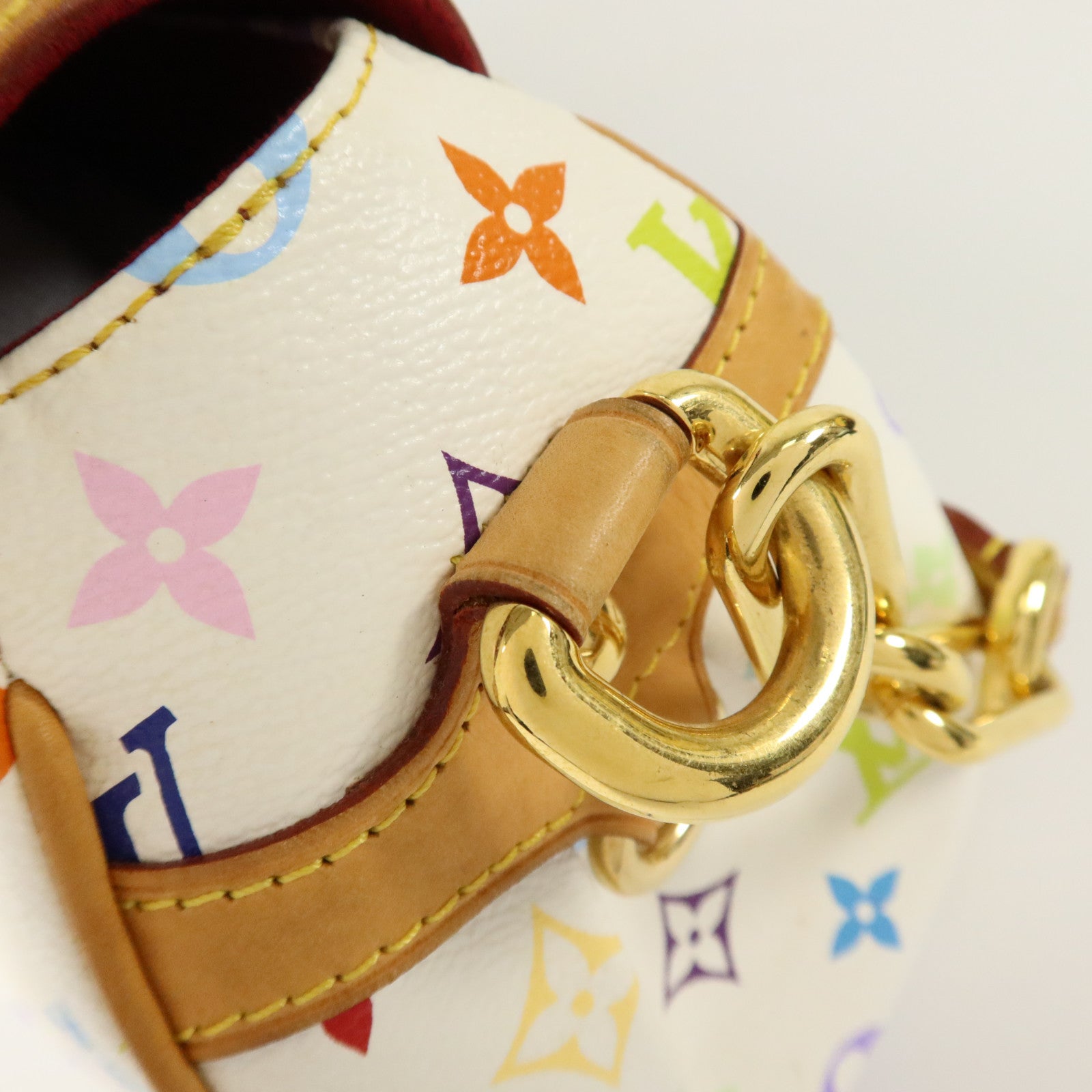 LOUIS VUITTON Monogram Multi Beverly MM金扣肩背袋
