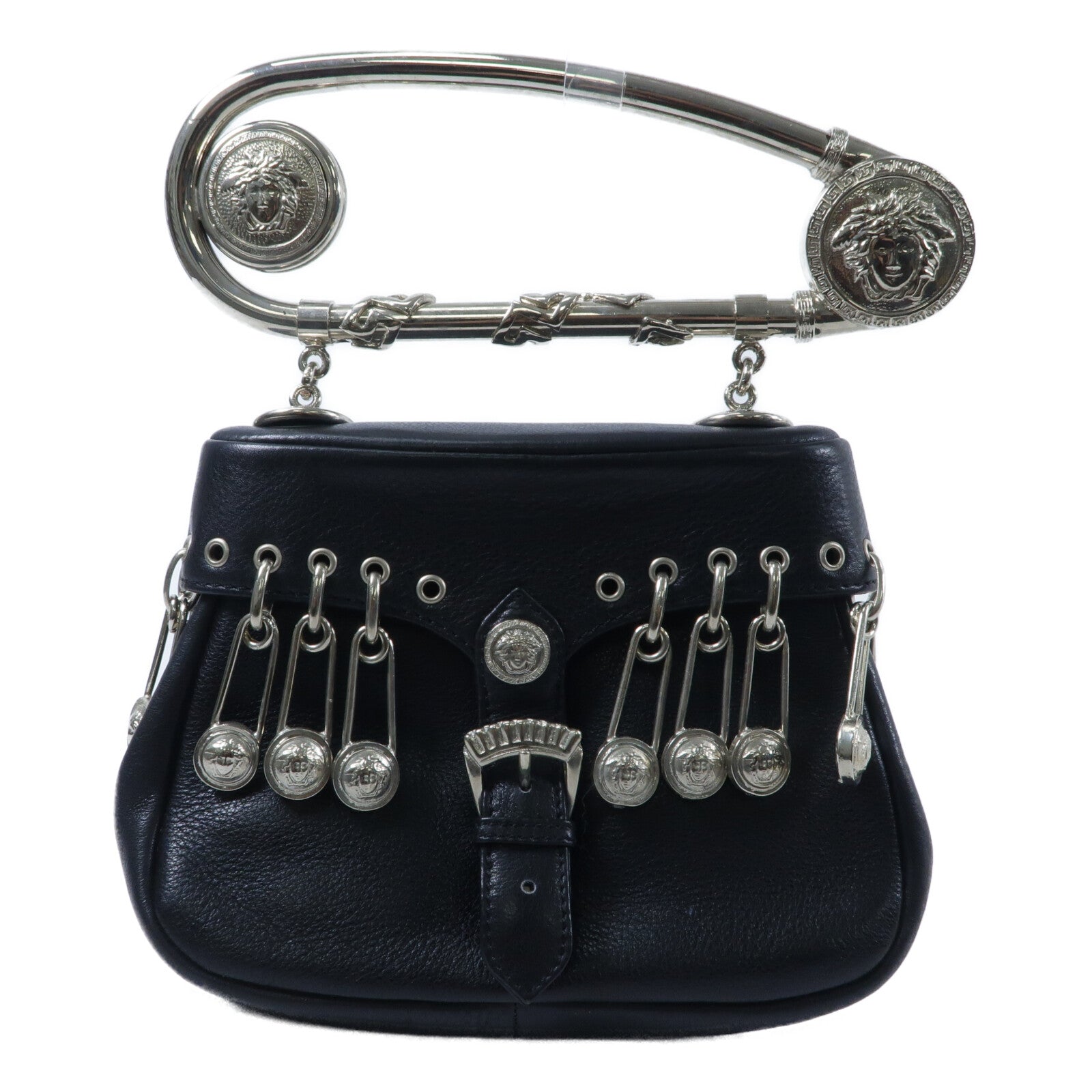 VERSACE 牛皮皮革Hand Bag手挽袋