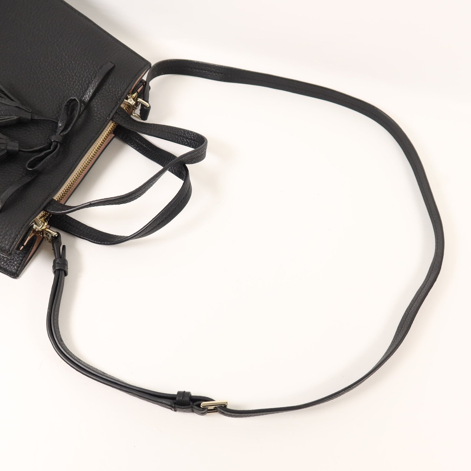 Kate Spade 【激減優惠】牛皮皮革Shoulder Bag金扣手挽肩背兩用袋