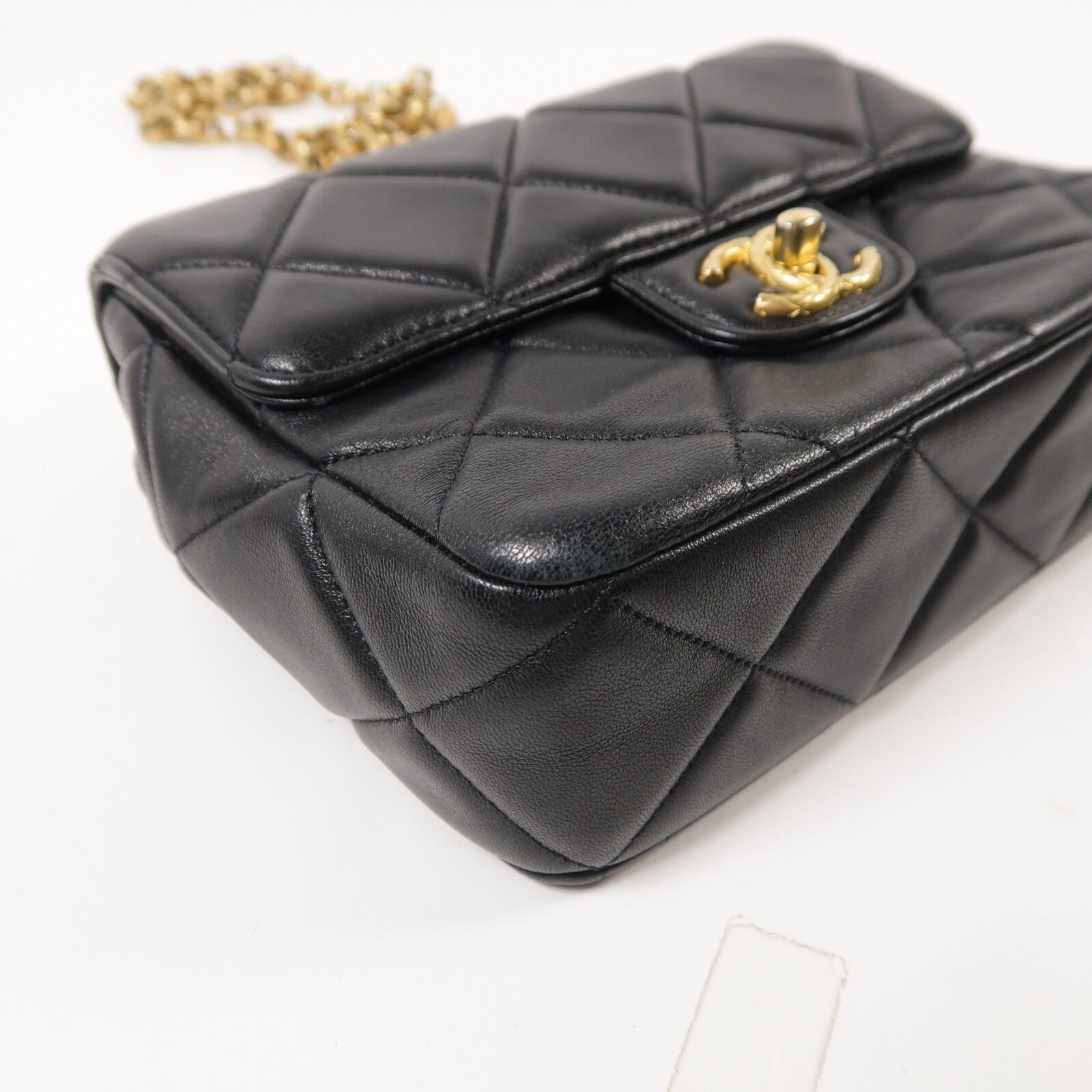 CHANEL 羊皮皮革Chain Shoulder鏈帶肩背袋