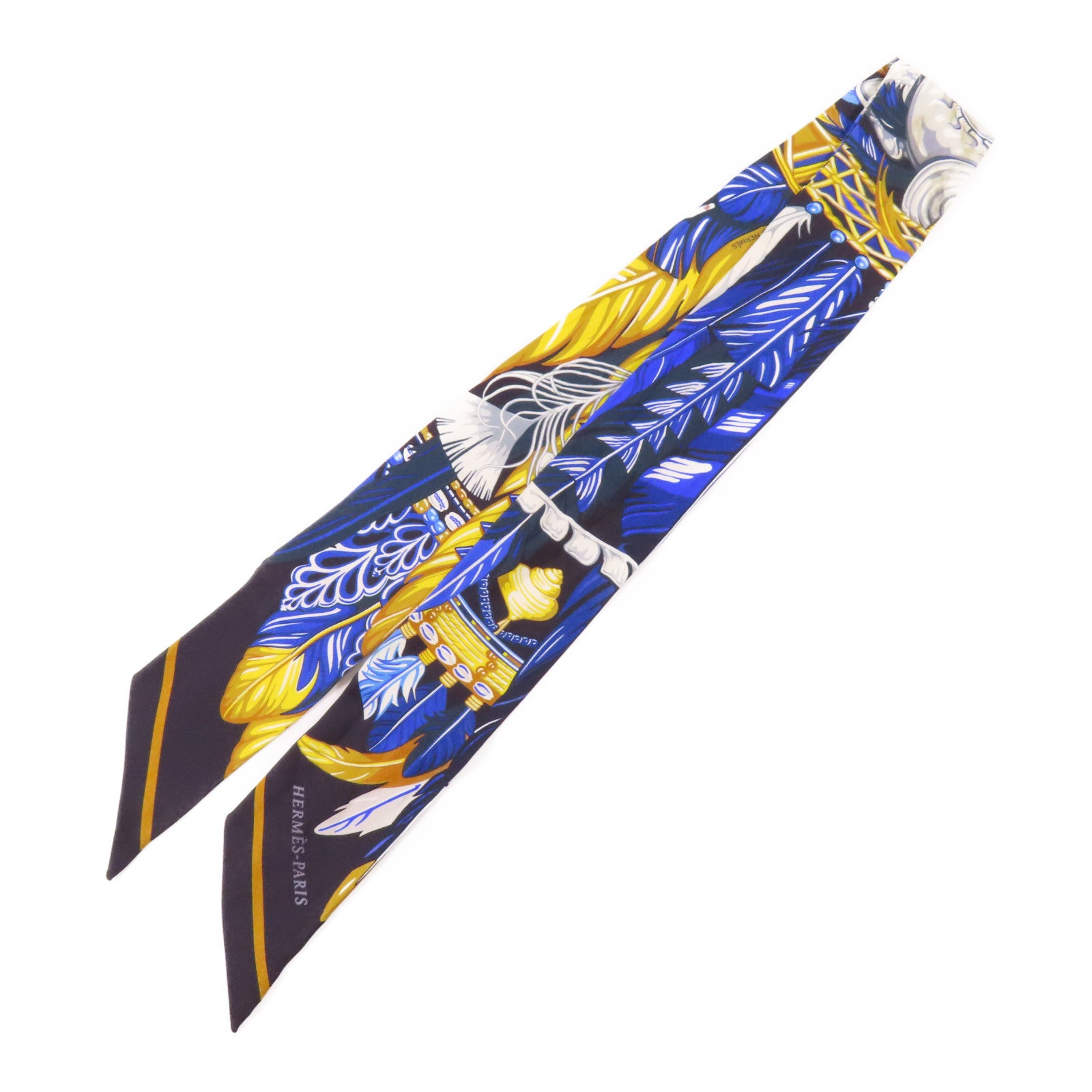 HERMES 絲質Twilly絲巾