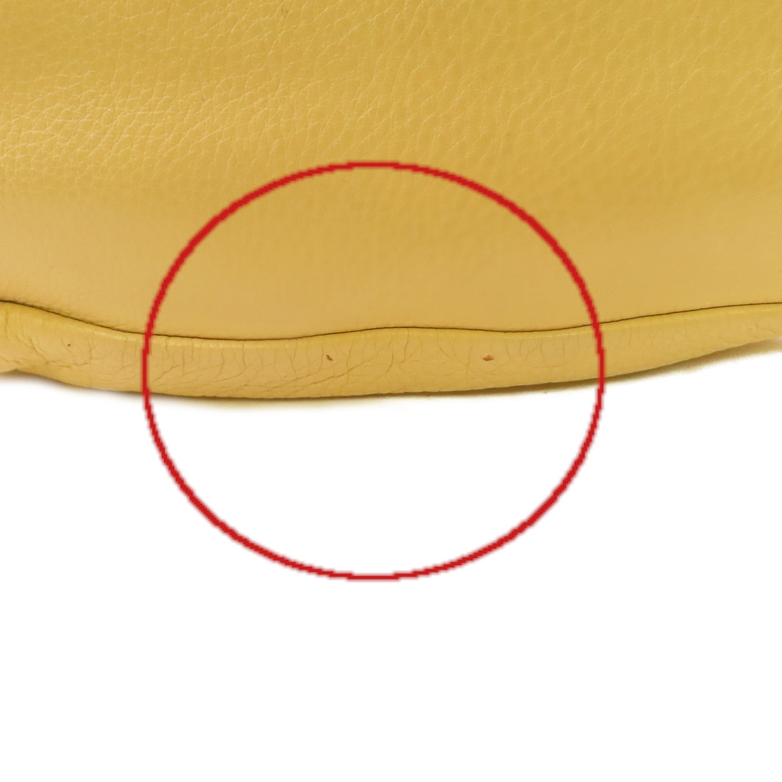PRADA 牛皮皮革2Way Shoulder Bag銀扣手挽肩背兩用袋杏色
