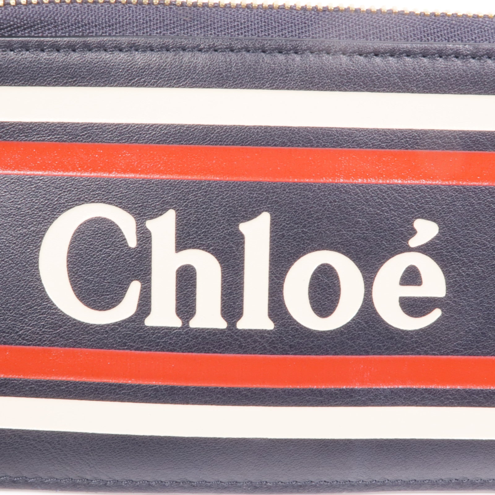 Chloe 牛皮皮革Card Case金扣卡片套