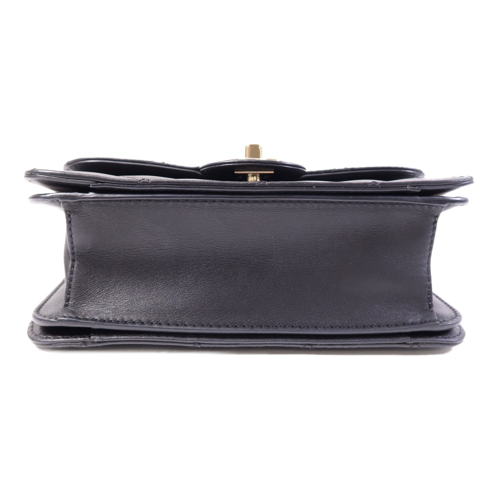 CHANEL 牛皮皮革2 Way Shoulder Bag金扣鏈帶肩背袋