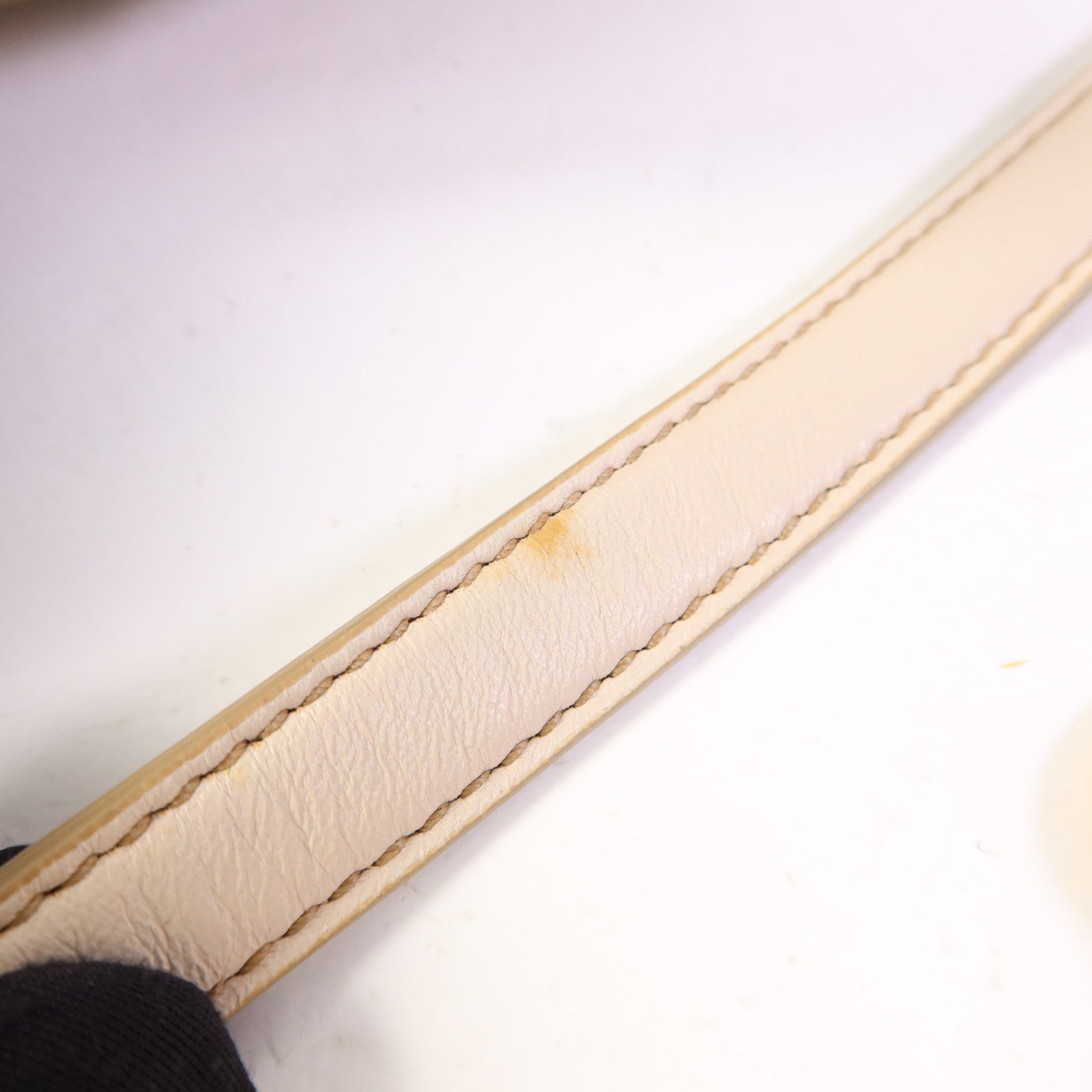 Miu Miu 羊皮皮革2 Way Shoulder Bag金扣手挽肩背兩用袋