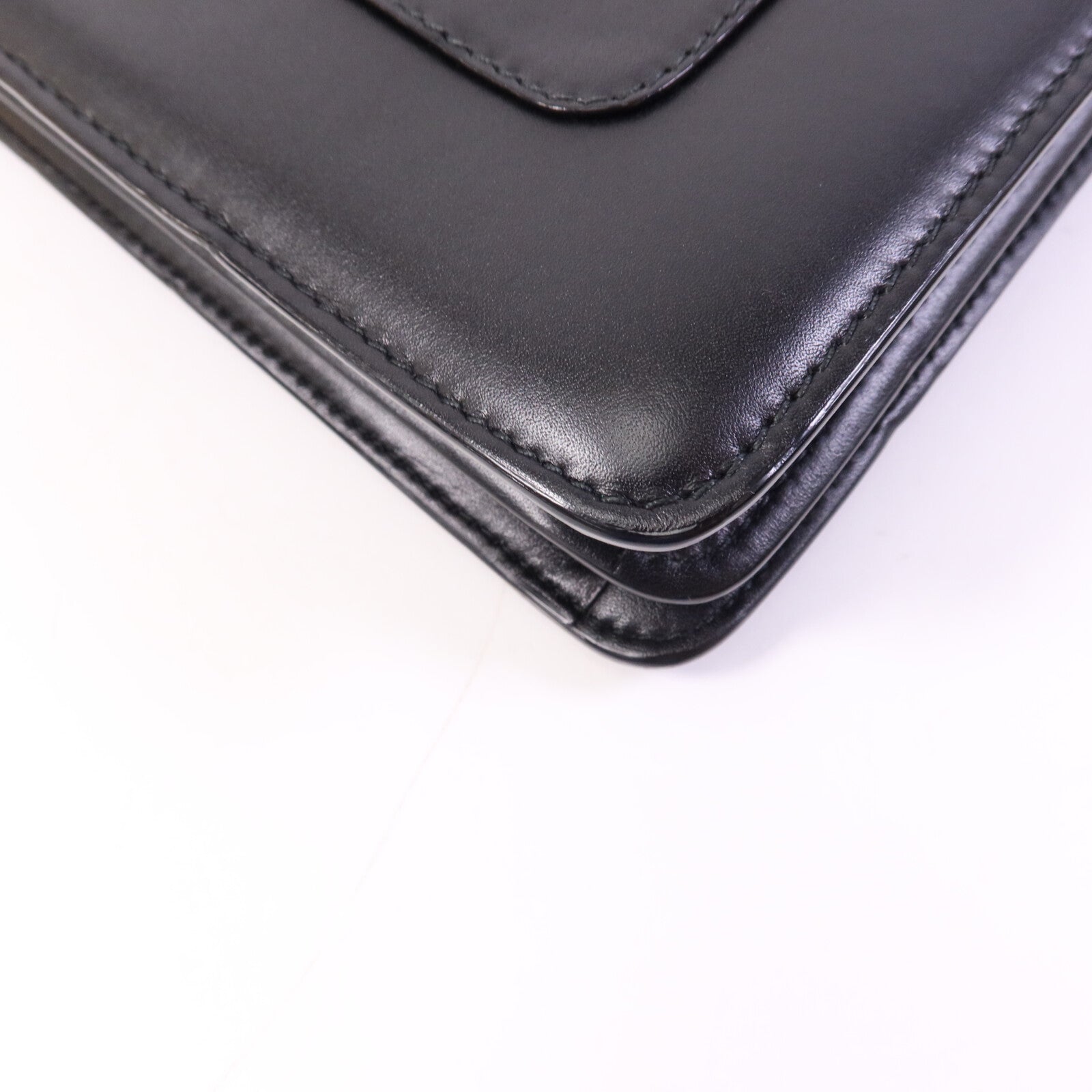 BVLGARI 牛皮皮革Serpenti Forever金扣鏈帶肩背袋