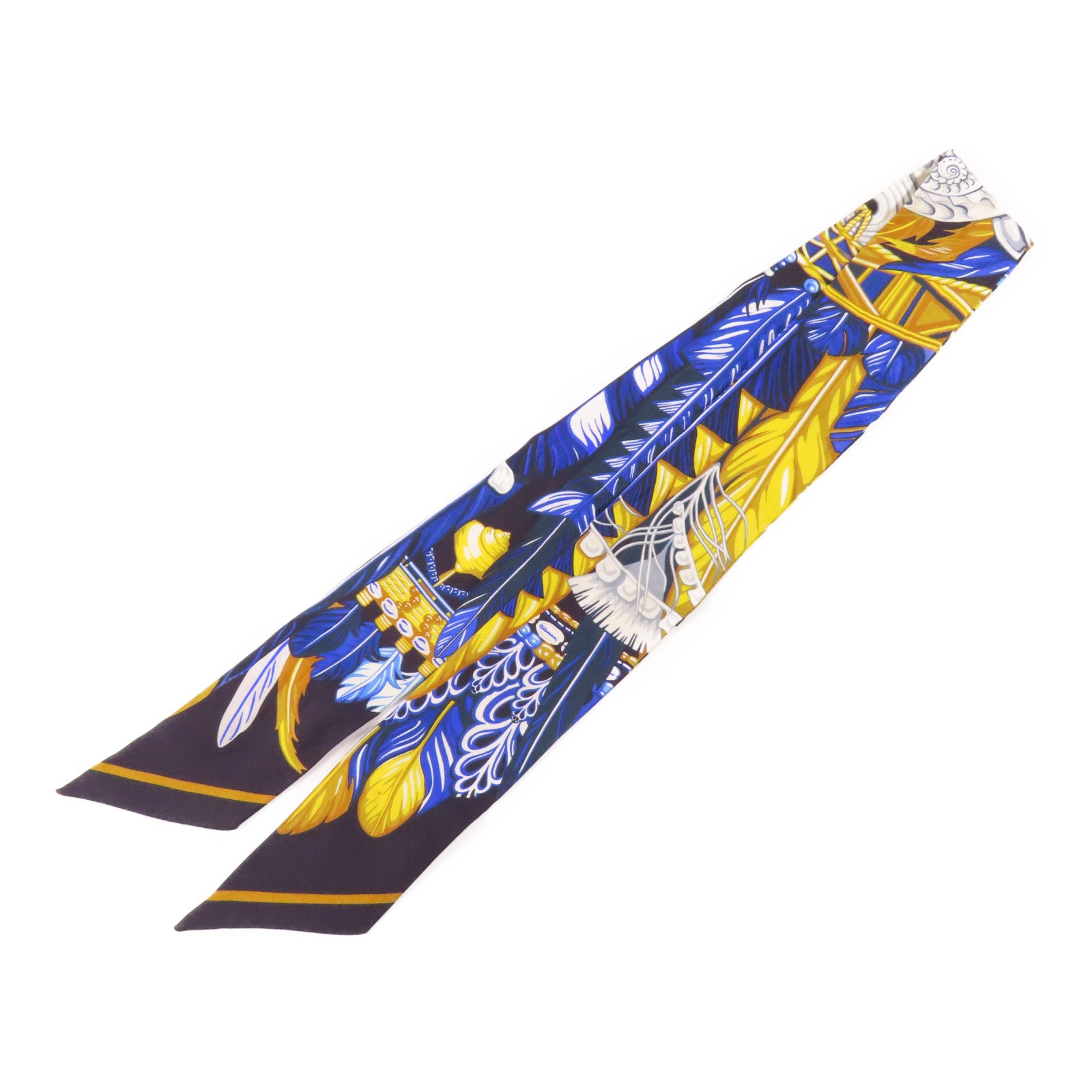 HERMES 絲質Twilly絲巾