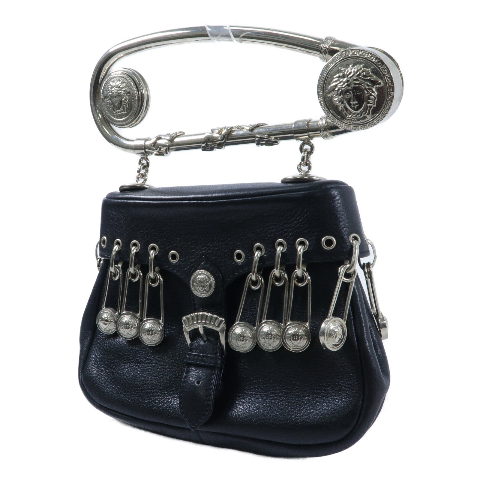 VERSACE 牛皮皮革Hand Bag手挽袋