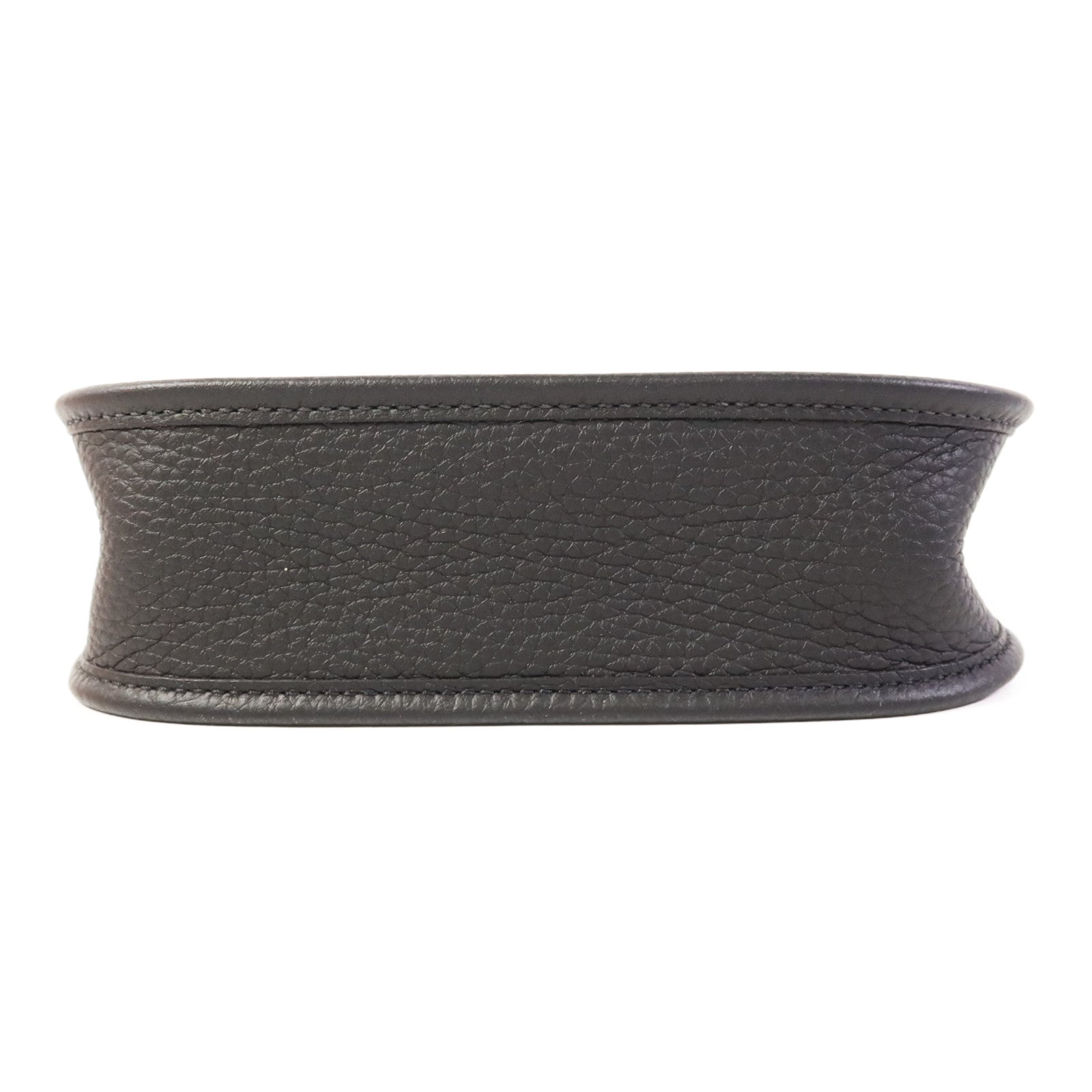 HERMES Clemence皮革Evelyne TPM金扣肩背袋Noir