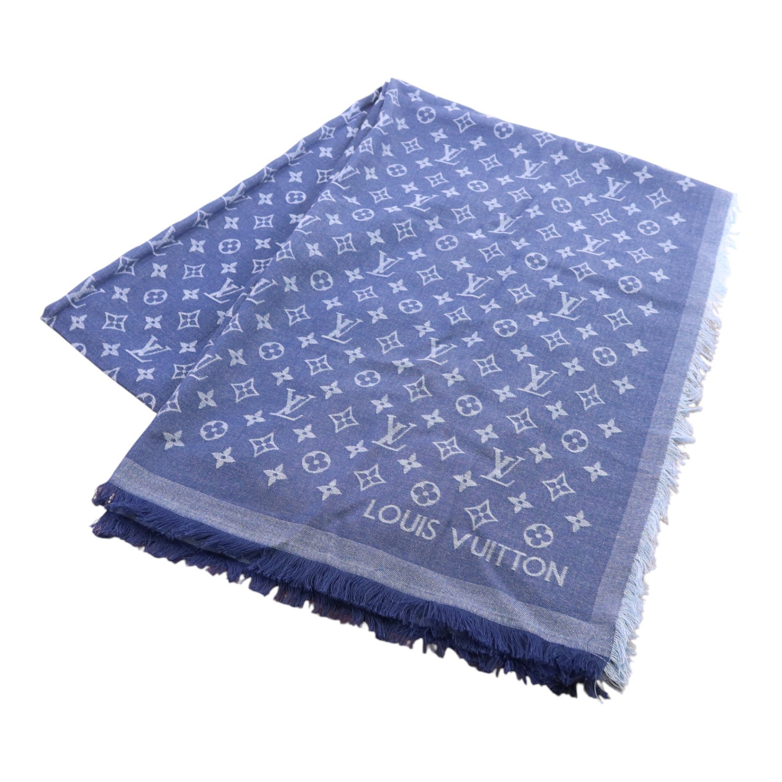 LOUIS VUITTON 棉質Essential Scarf圍巾