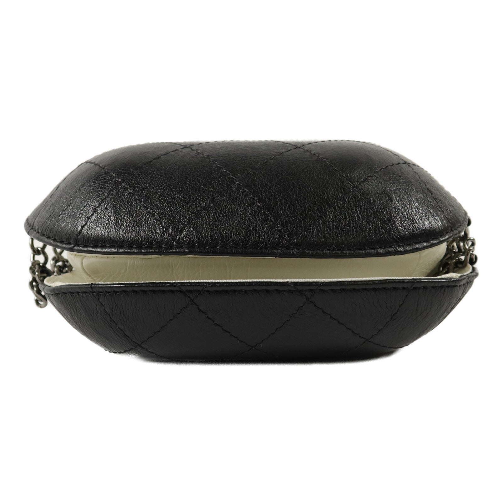 CHANEL 牛皮皮革Gabrielle Bucket鏈帶肩背袋