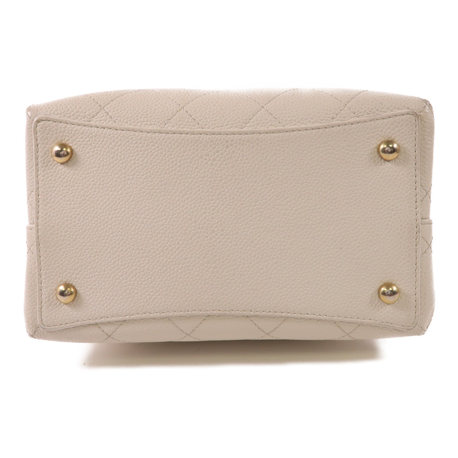 CHANEL 牛皮皮革2 Way Shoulder Bag金扣手挽肩背兩用袋