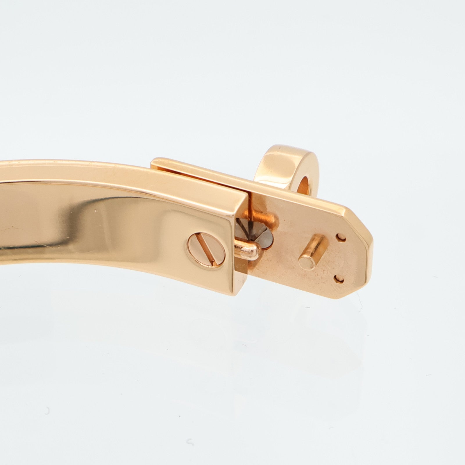 HERMES 金屬/琺瑯Mini Clic Kelly手鐲